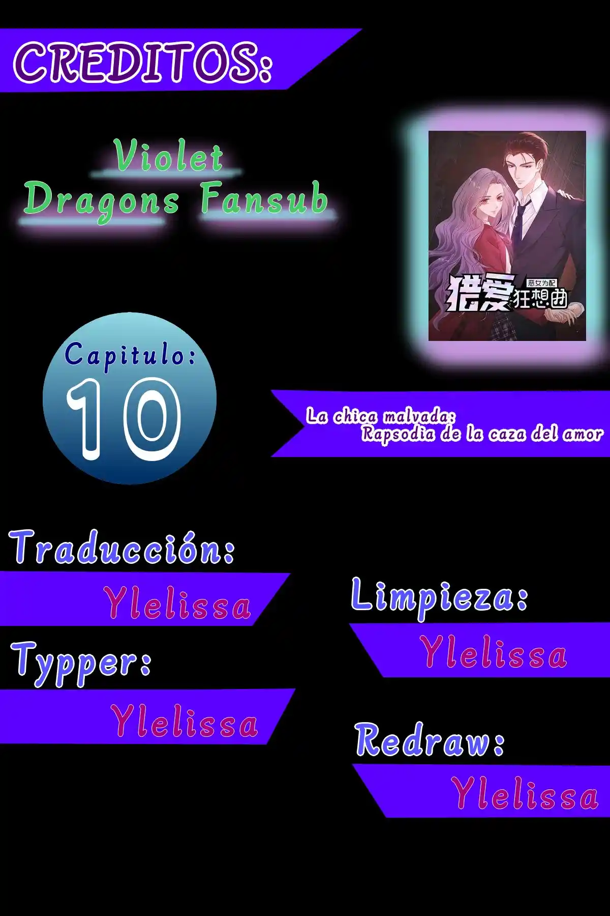 La Chica Malvada: Rapsodia De La Caza Del Amor - Capítulo 10 - Página 1 - LectorTMOo