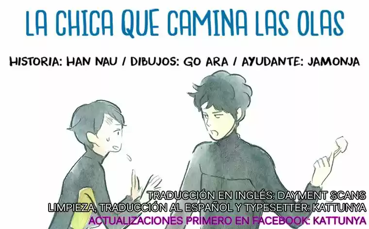 La Chica Que Camina Las Olas - Capítulo 4 - Página 1 - LectorTMOo