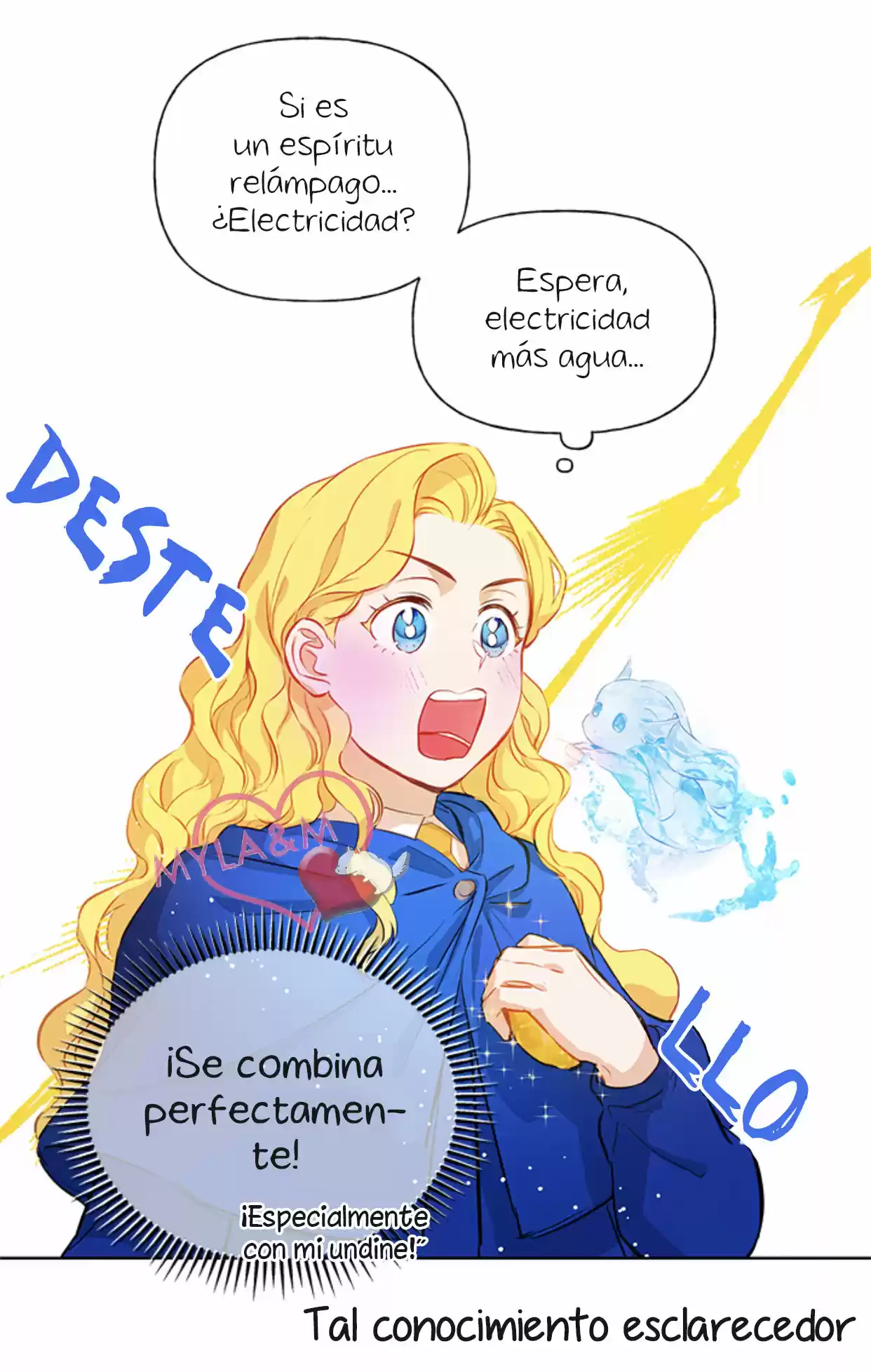 LA CHICA RUBIA QUE CONTROLA LOS ELEMENTOS - Capítulo 14 - Página 19 - LectorTMOo