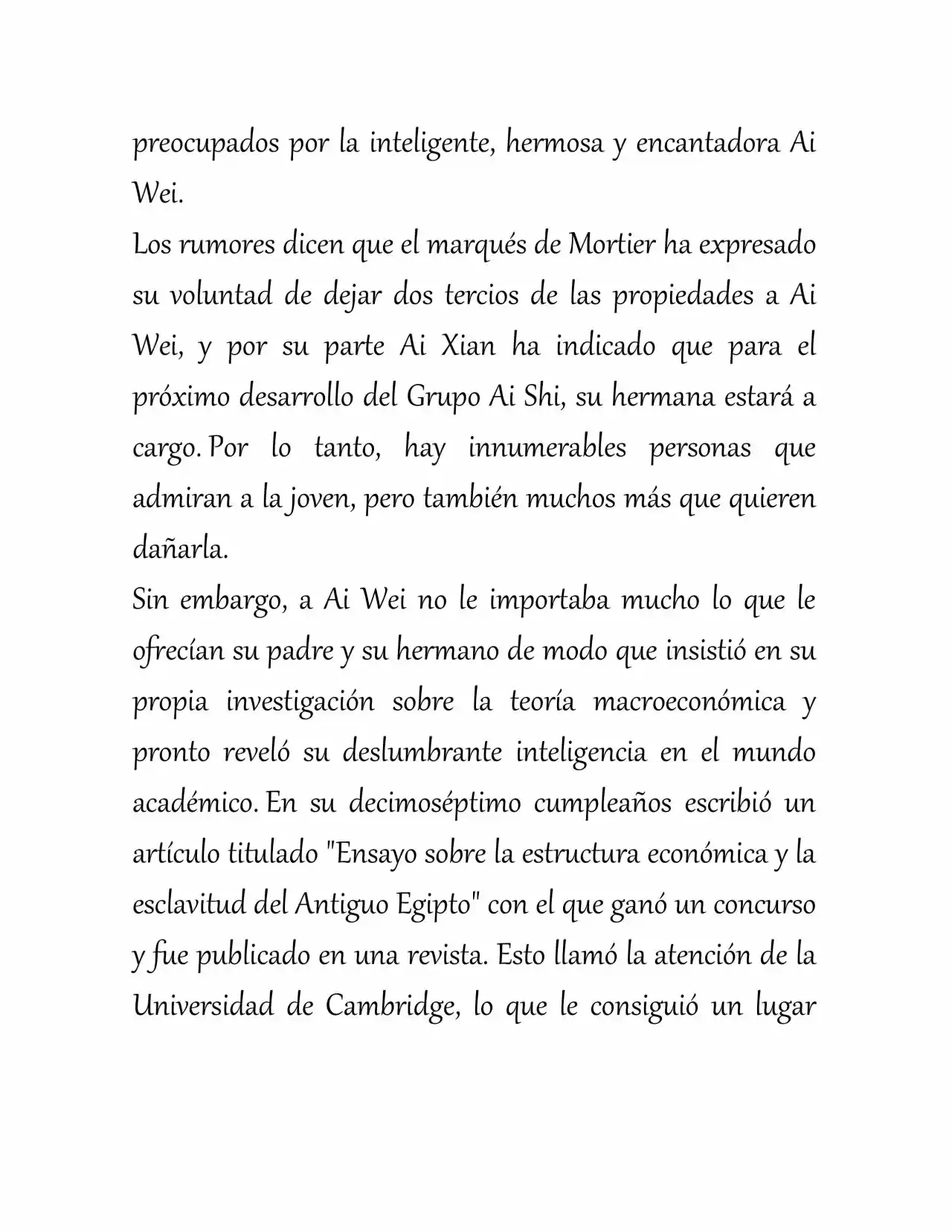 La Concubina Del Faraón (Novela) - Capítulo  - Página 5 - LectorTMOo