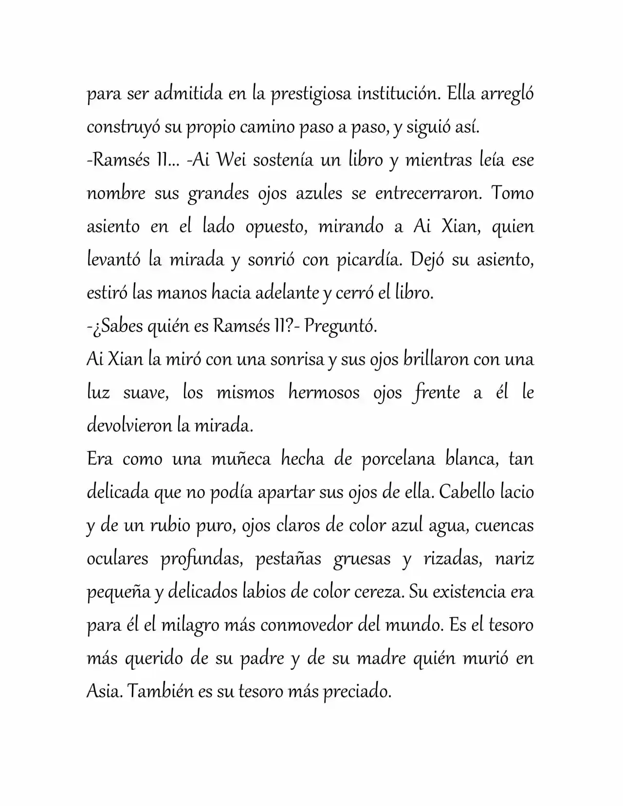 La Concubina Del Faraón (Novela) - Capítulo  - Página 6 - LectorTMOo