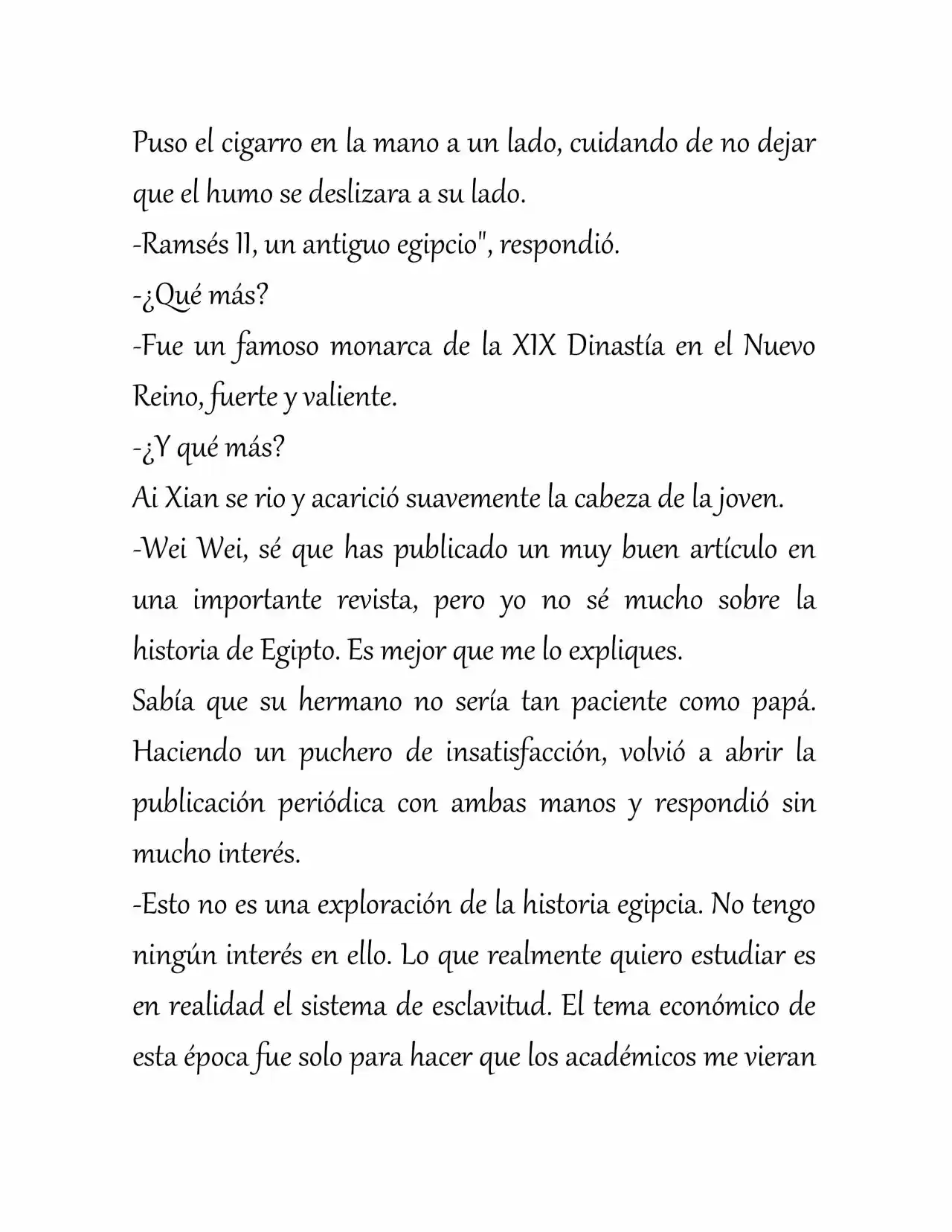 La Concubina Del Faraón (Novela) - Capítulo  - Página 7 - LectorTMOo