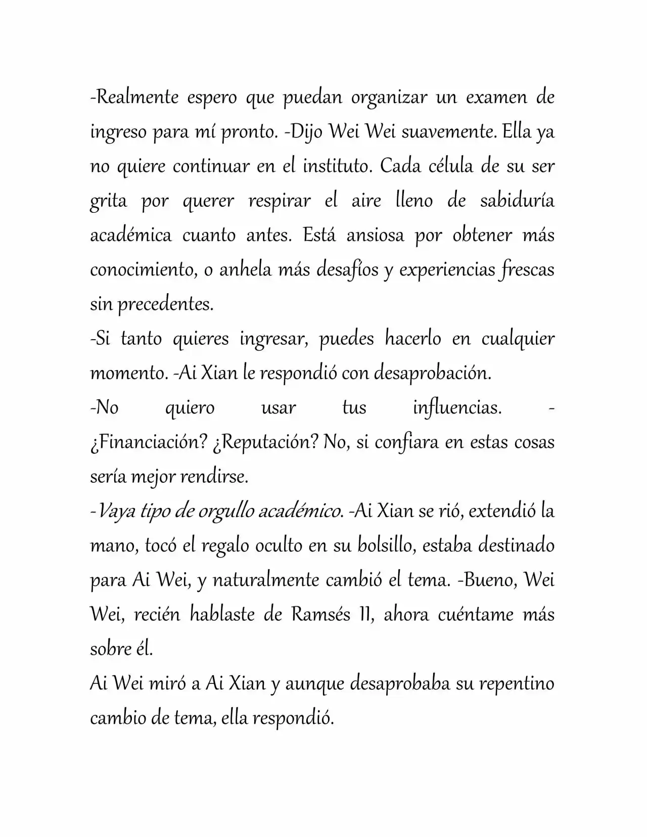 La Concubina Del Faraón (Novela) - Capítulo  - Página 9 - LectorTMOo