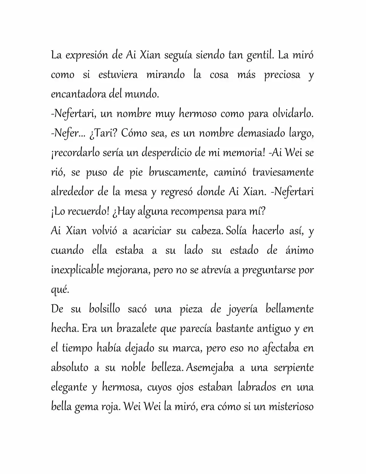 La Concubina Del Faraón (Novela) - Capítulo  - Página 11 - LectorTMOo