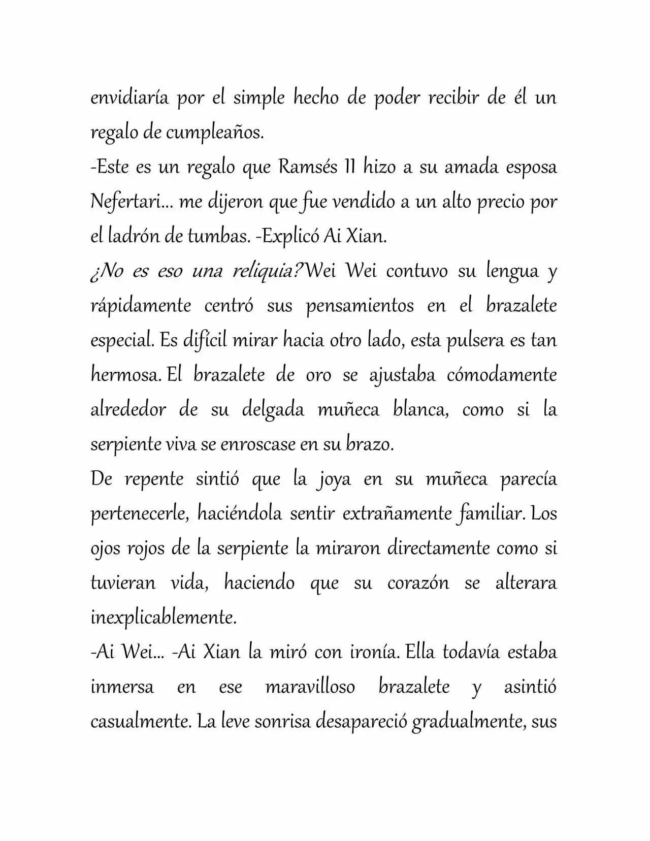 La Concubina Del Faraón (Novela) - Capítulo  - Página 13 - LectorTMOo