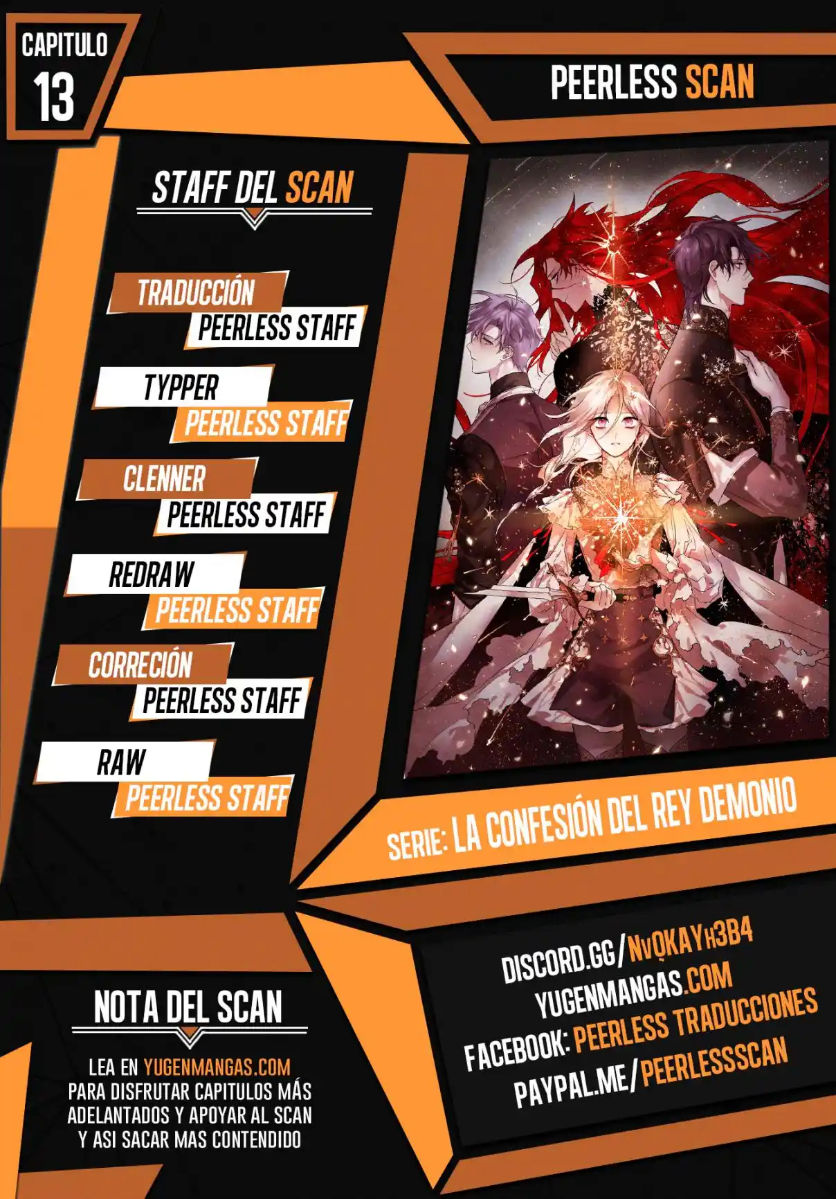 La Confesión Del Rey Demonio - Capítulo 13 - Página 1 - LectorTMOo