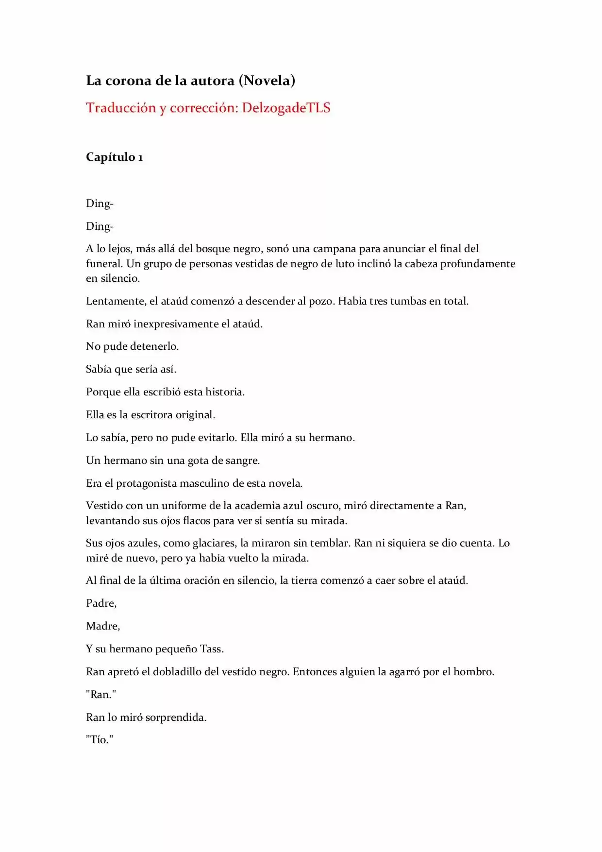 La Corona De La Escritora - Capítulo 1 - Página 2 - LectorTMOo