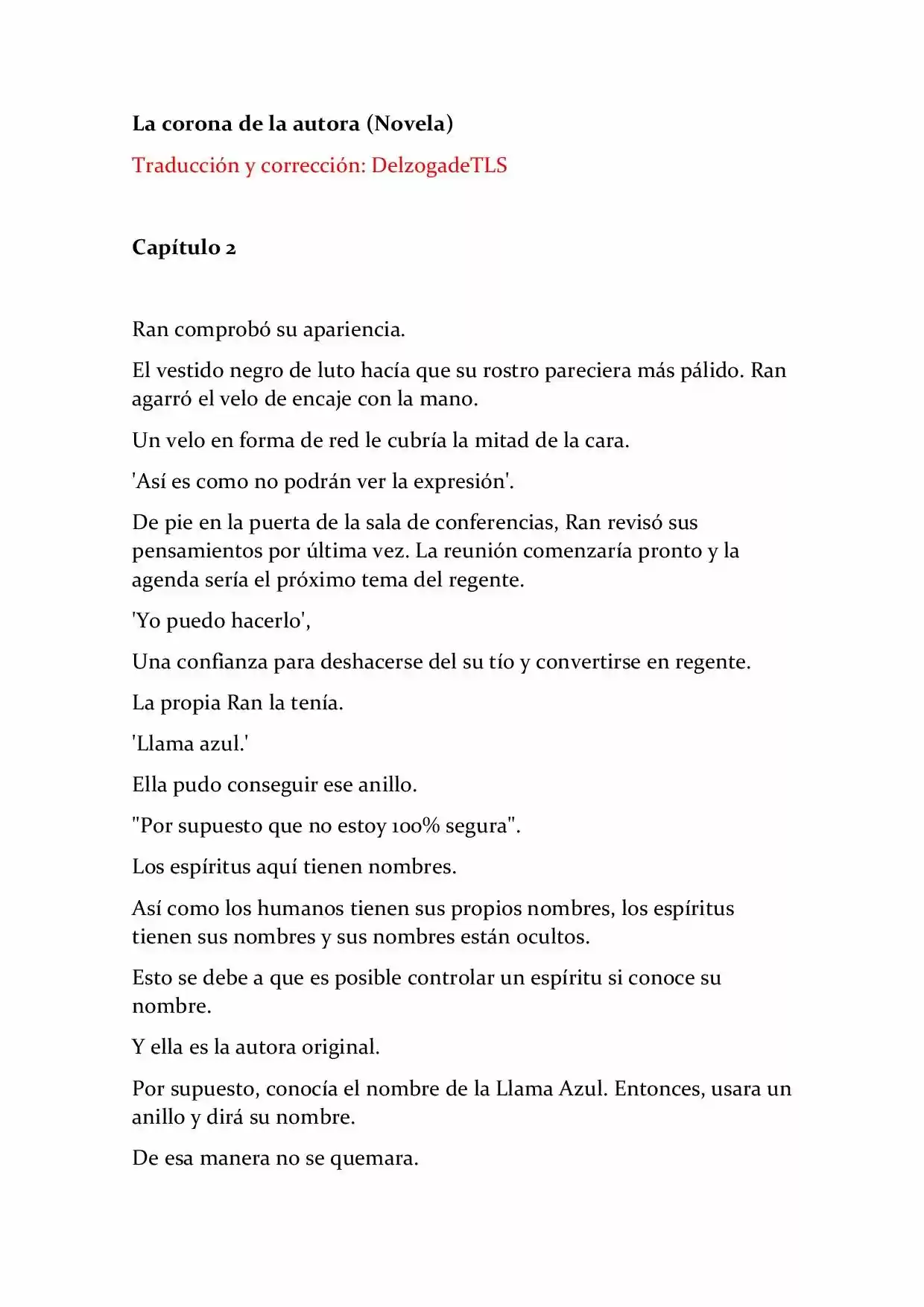La Corona De La Escritora - Capítulo 2 - Página 2 - LectorTMOo