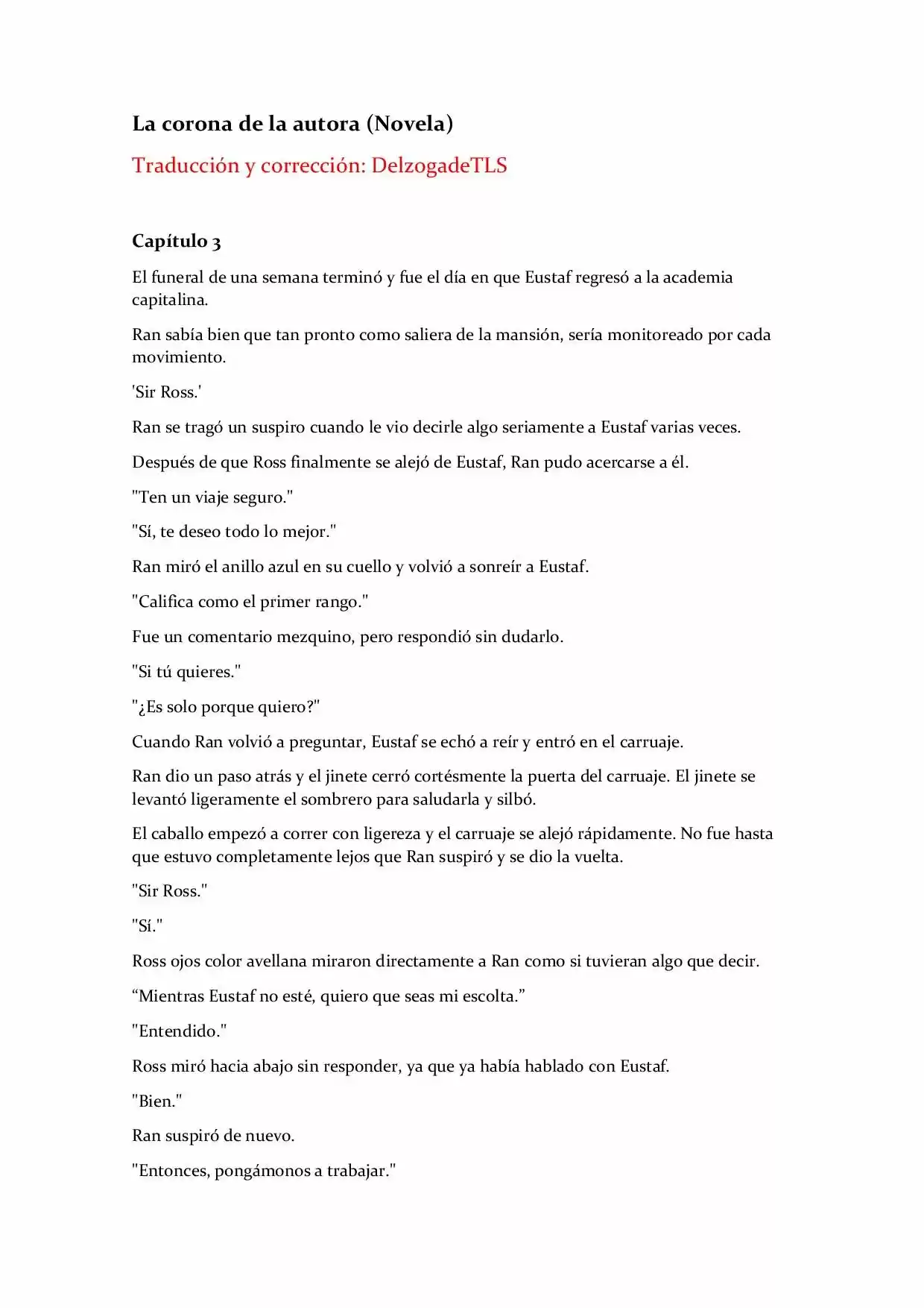 La Corona De La Escritora - Capítulo 3 - Página 2 - LectorTMOo