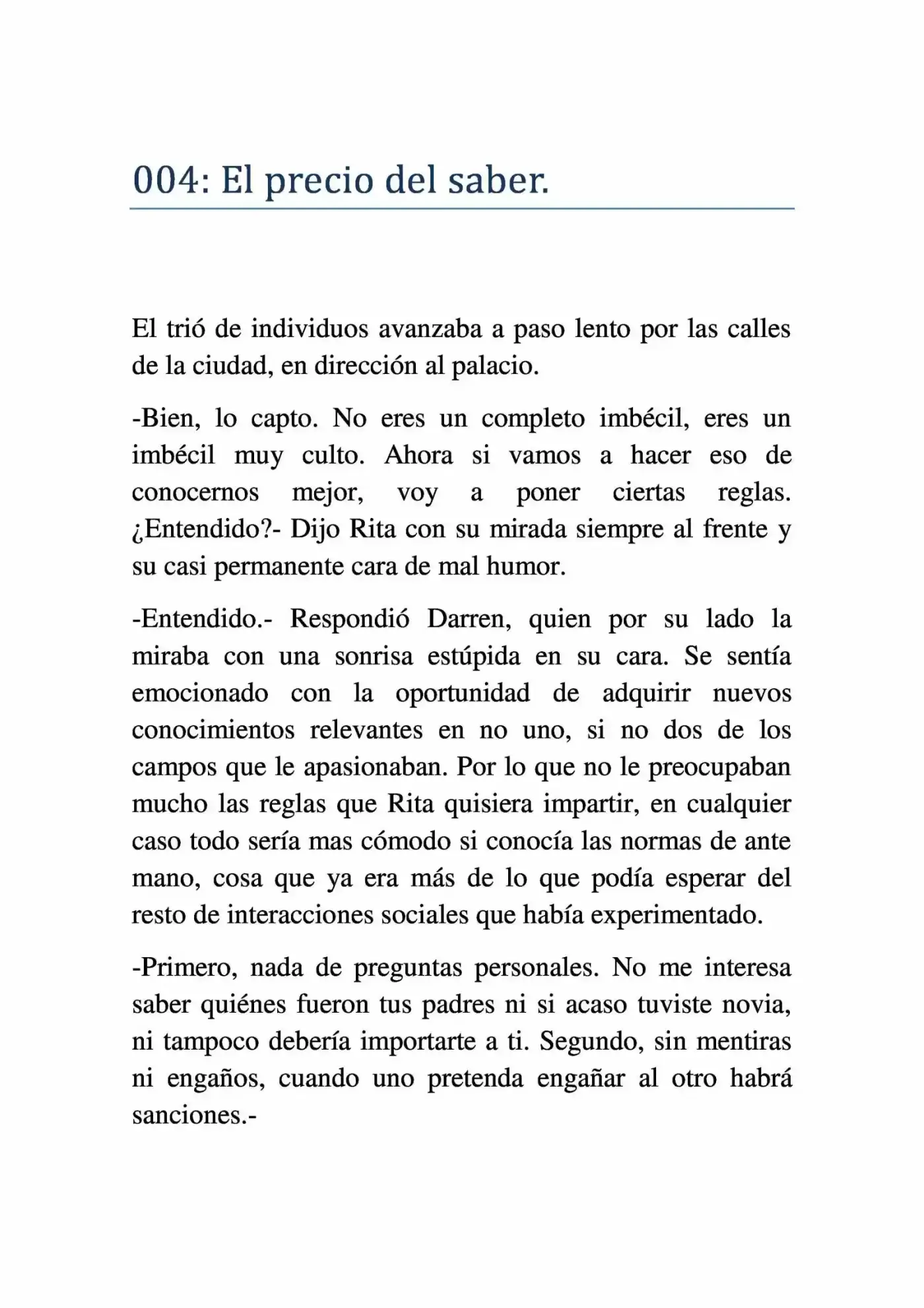 La Corte De Los Sabios (Novela) - Capítulo 4 - Página 1 - LectorTMOo