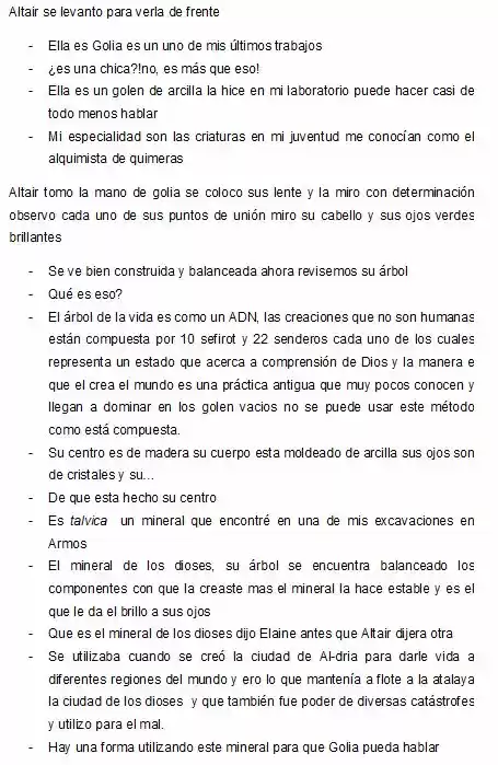 La Creaciones De Los Dioses (Novela) - Capítulo 2 - Página 4 - LectorTMOo
