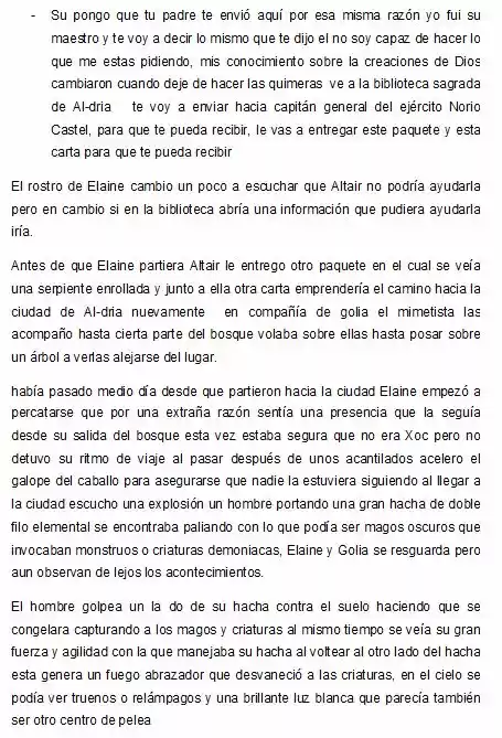 La Creaciones De Los Dioses (Novela) - Capítulo 2 - Página 5 - LectorTMOo