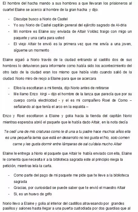 La Creaciones De Los Dioses (Novela) - Capítulo 2 - Página 6 - LectorTMOo