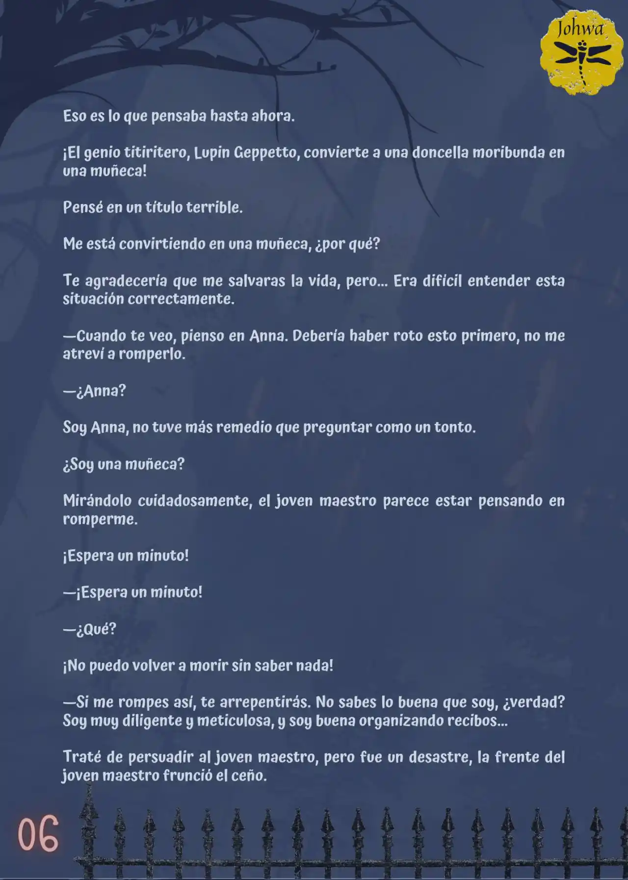 La Criada Del Mundo De Los Zombies Desea Convertise En Humana (Novela) - Capítulo 1 - Página 8 - LectorTMOo