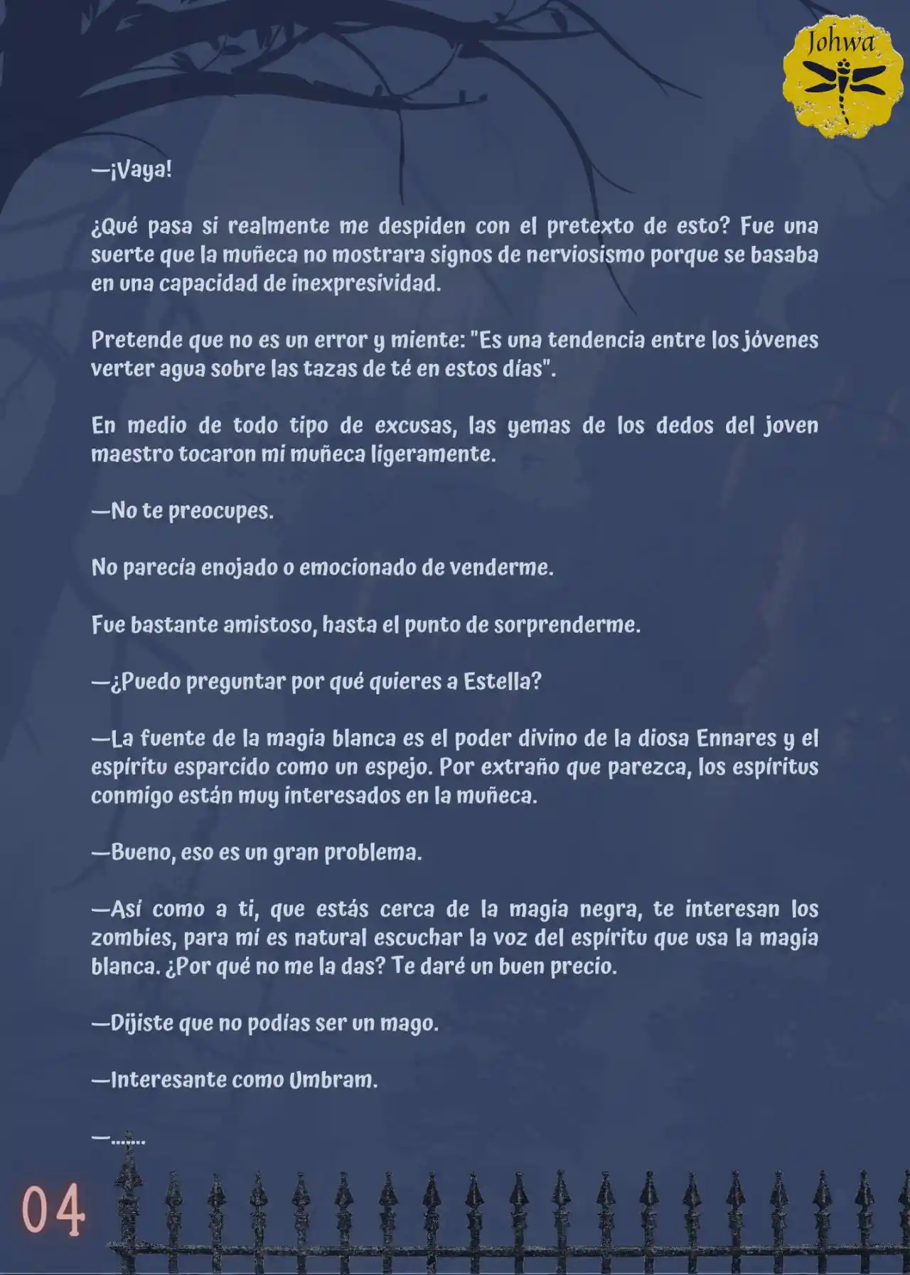 La Criada Del Mundo De Los Zombies Desea Convertise En Humana (Novela) - Capítulo 10 - Página 6 - LectorTMOo