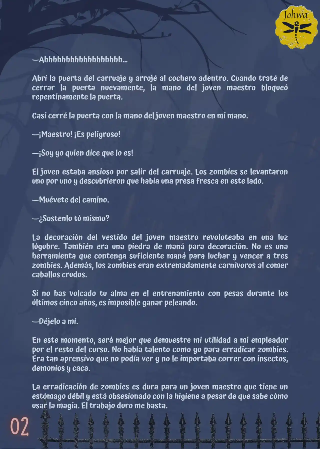 La Criada Del Mundo De Los Zombies Desea Convertise En Humana (Novela) - Capítulo 11 - Página 4 - LectorTMOo
