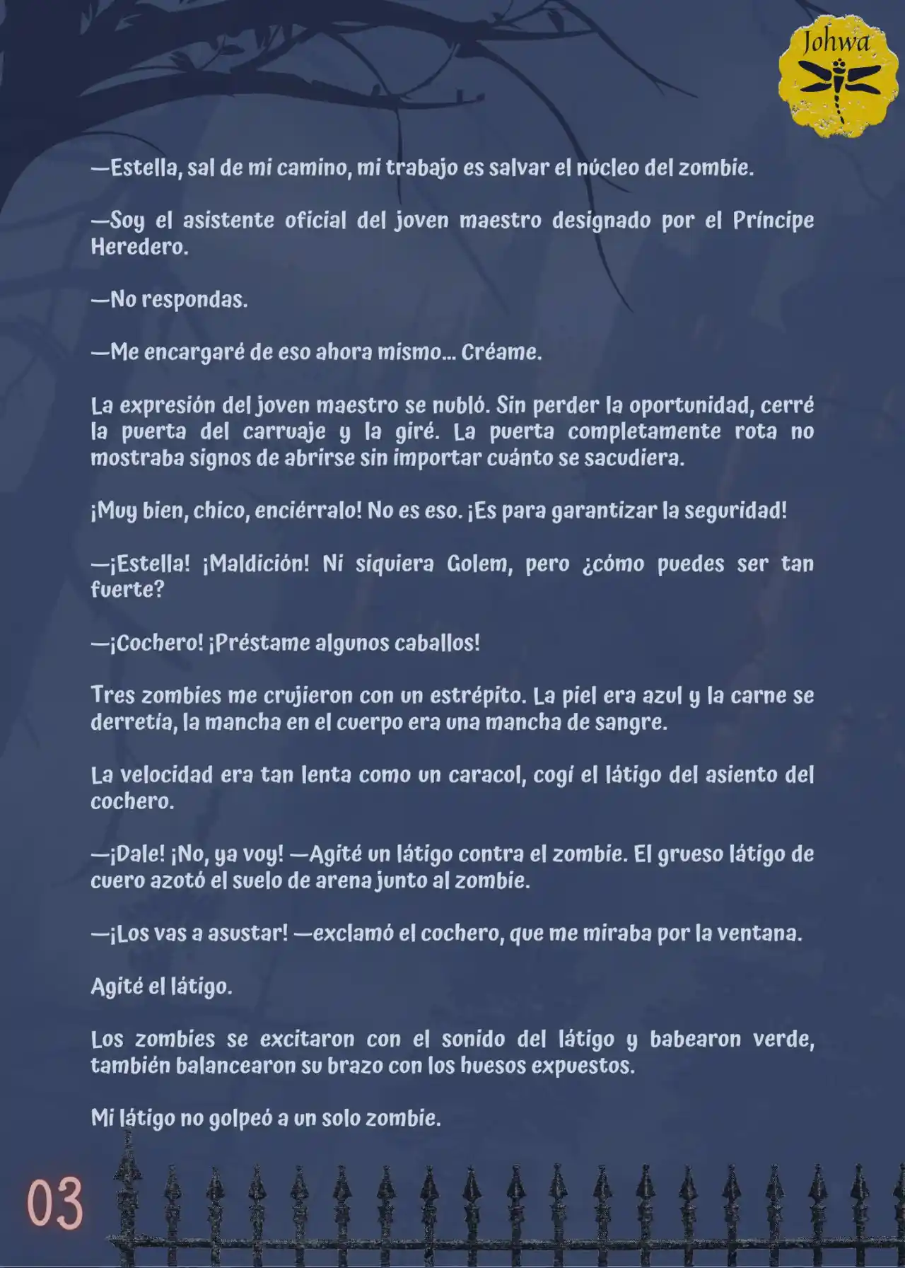 La Criada Del Mundo De Los Zombies Desea Convertise En Humana (Novela) - Capítulo 11 - Página 5 - LectorTMOo