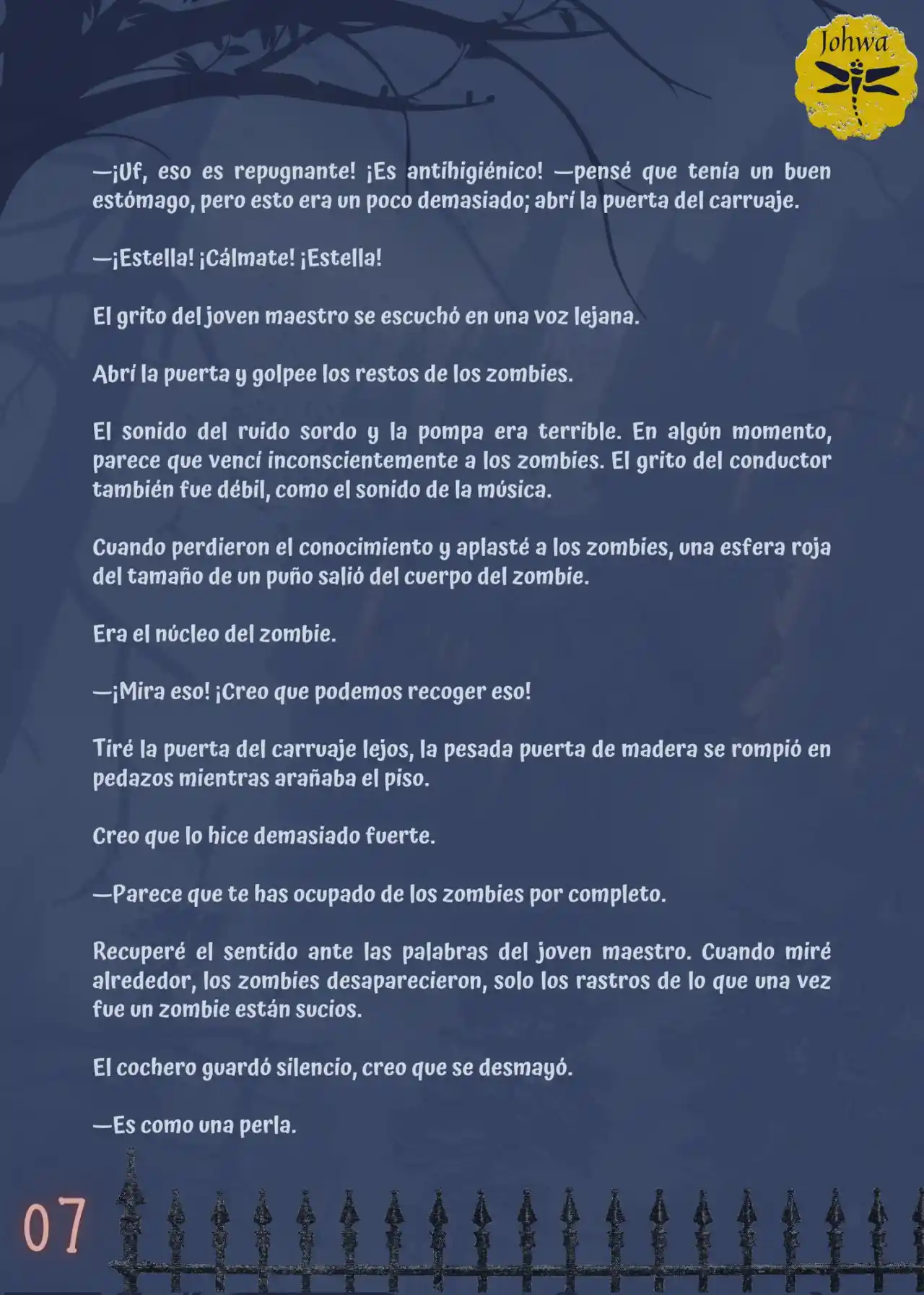La Criada Del Mundo De Los Zombies Desea Convertise En Humana (Novela) - Capítulo 11 - Página 9 - LectorTMOo