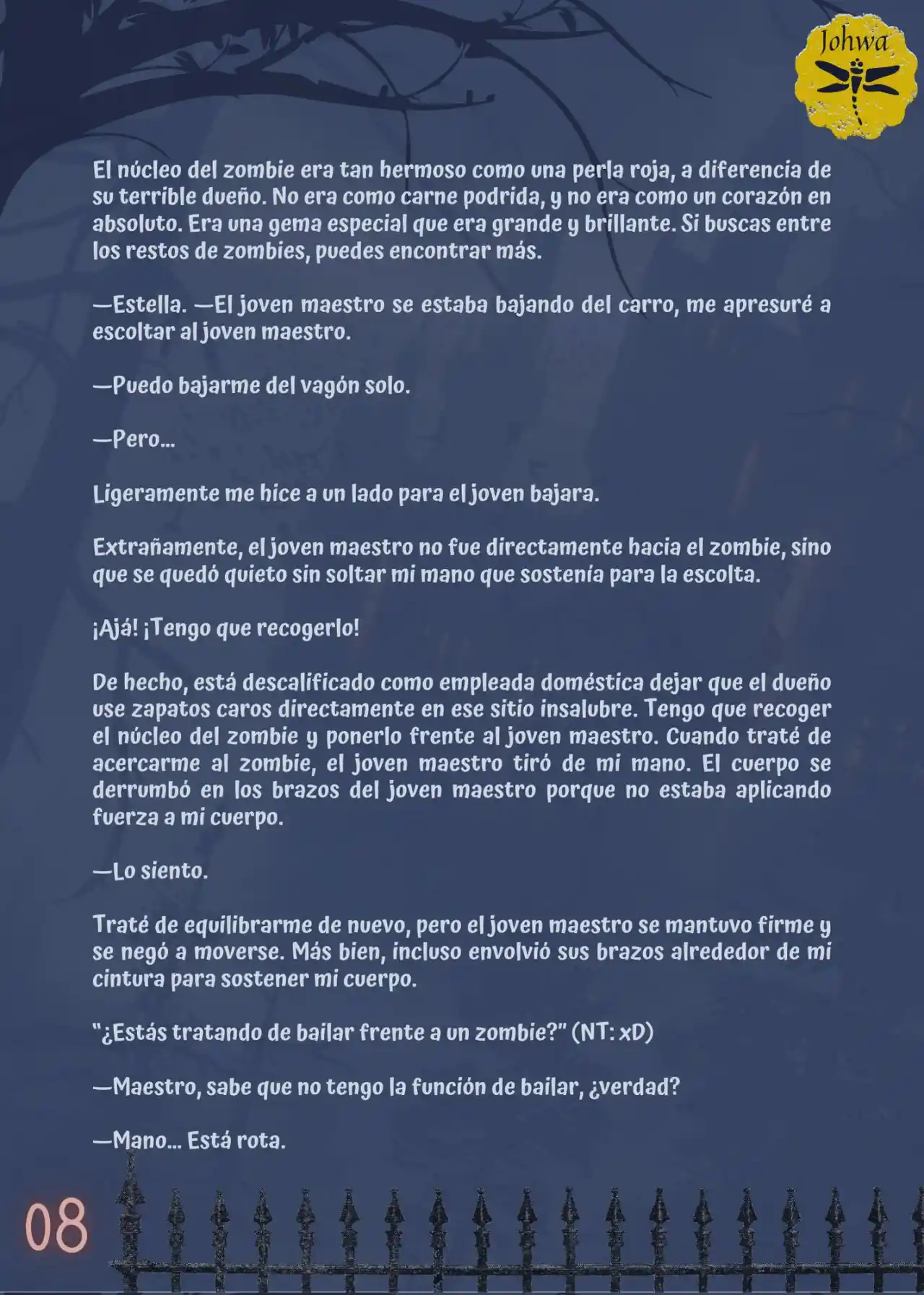 La Criada Del Mundo De Los Zombies Desea Convertise En Humana (Novela) - Capítulo 11 - Página 10 - LectorTMOo