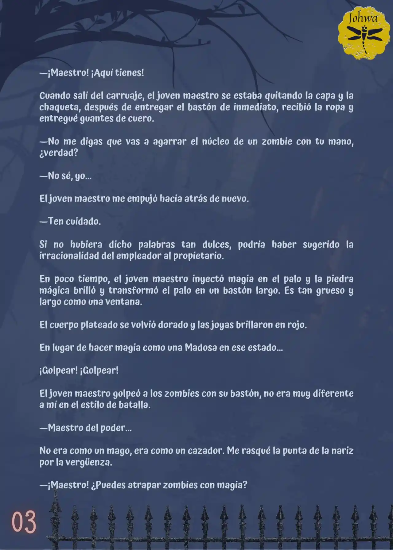 La Criada Del Mundo De Los Zombies Desea Convertise En Humana (Novela) - Capítulo 12 - Página 5 - LectorTMOo