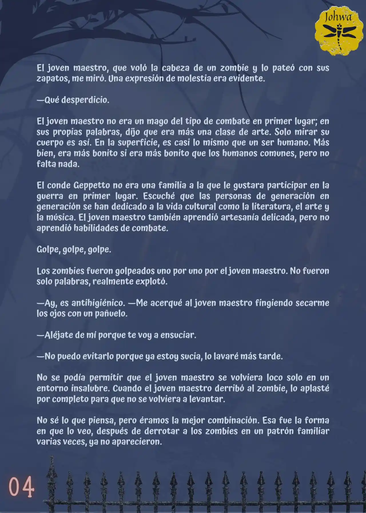 La Criada Del Mundo De Los Zombies Desea Convertise En Humana (Novela) - Capítulo 12 - Página 6 - LectorTMOo