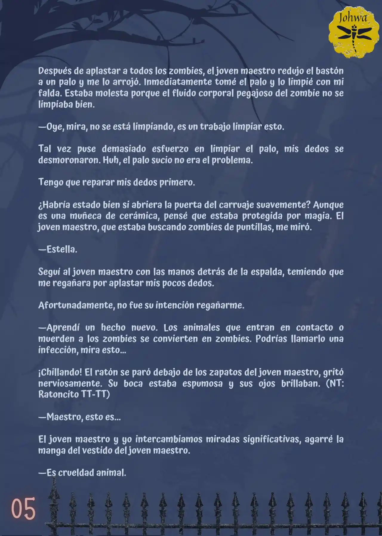 La Criada Del Mundo De Los Zombies Desea Convertise En Humana (Novela) - Capítulo 12 - Página 7 - LectorTMOo