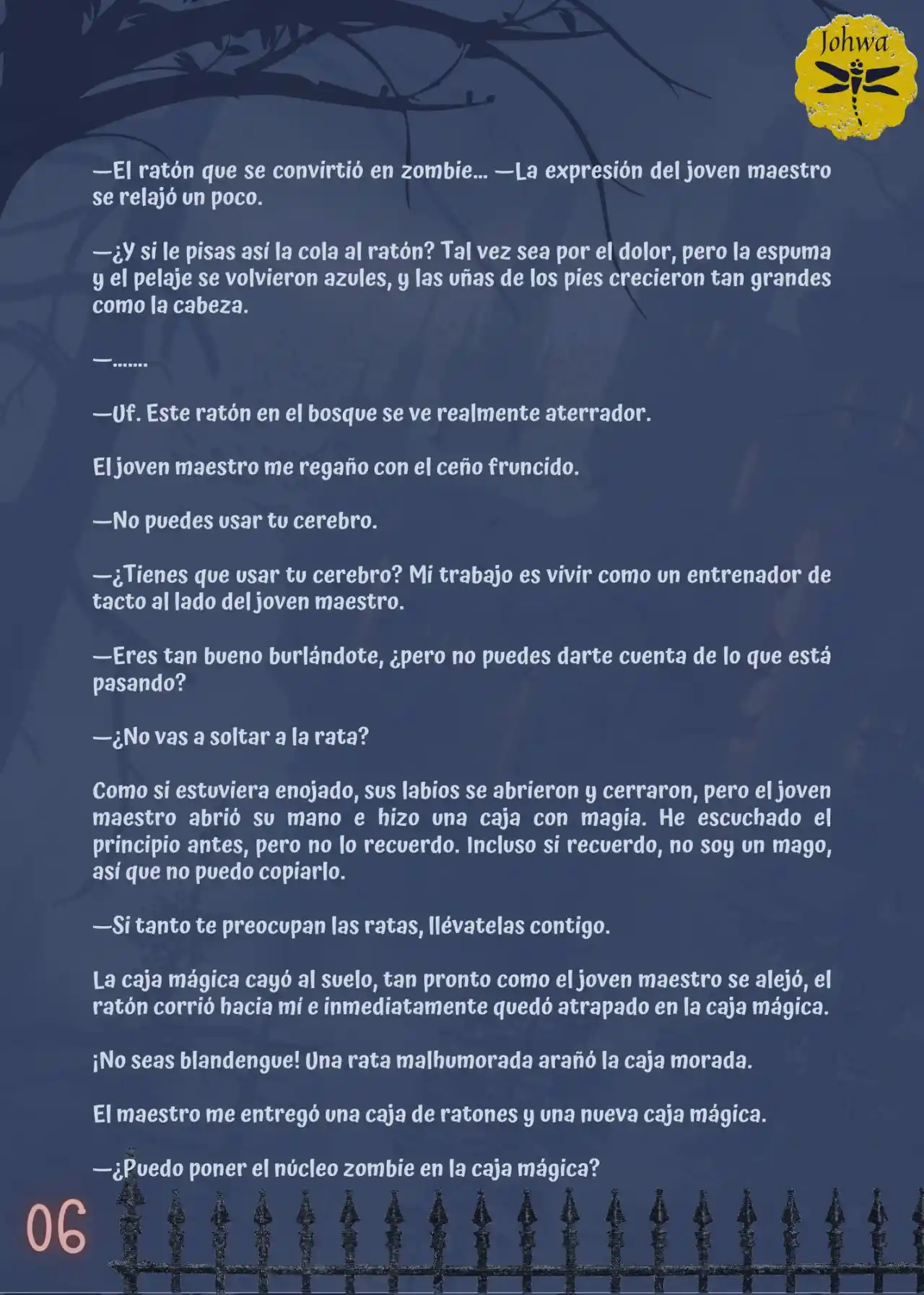 La Criada Del Mundo De Los Zombies Desea Convertise En Humana (Novela) - Capítulo 12 - Página 8 - LectorTMOo