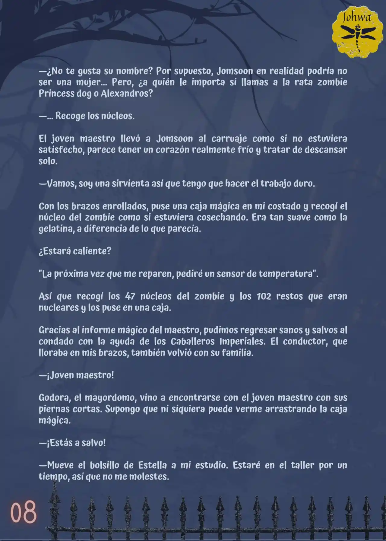 La Criada Del Mundo De Los Zombies Desea Convertise En Humana (Novela) - Capítulo 12 - Página 10 - LectorTMOo