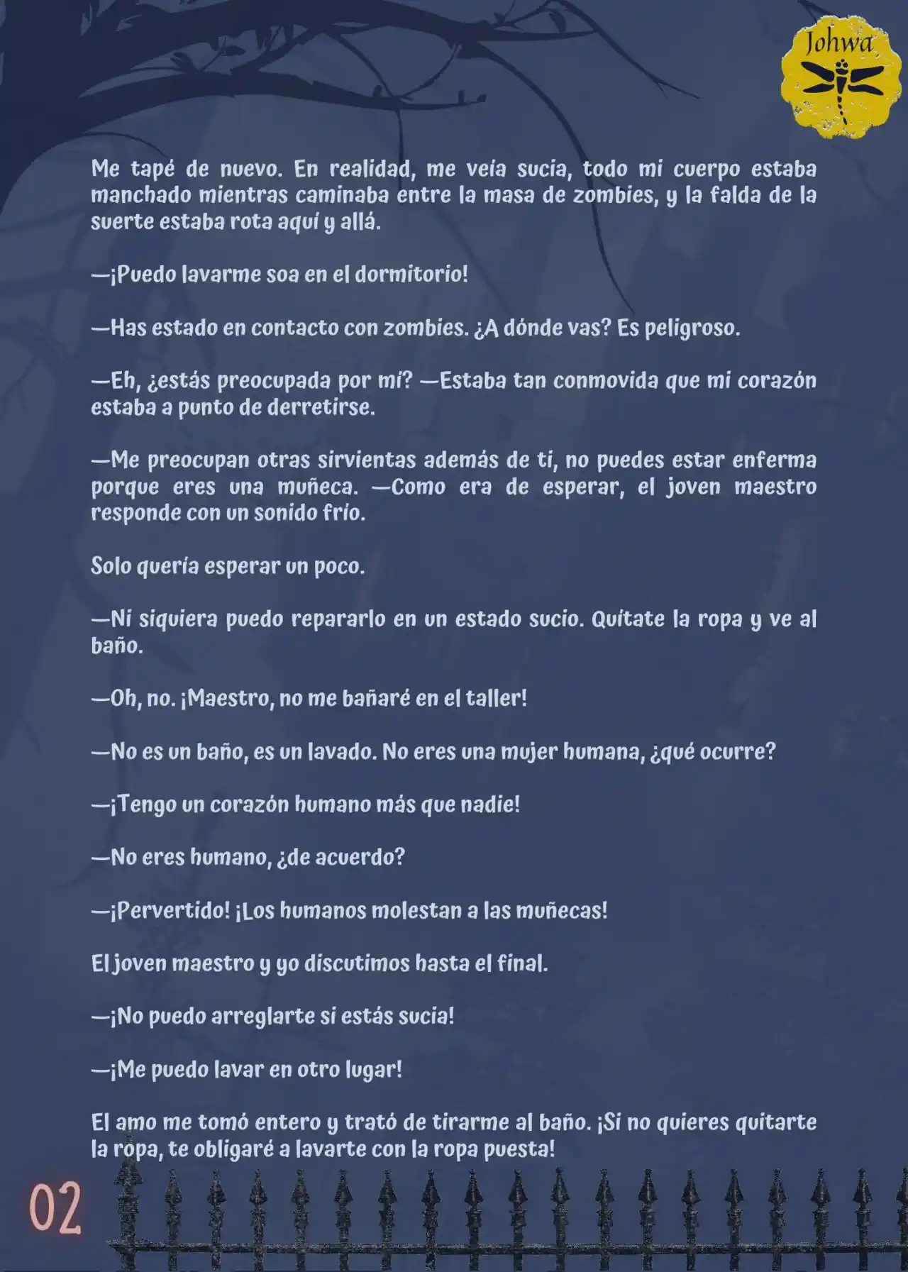 La Criada Del Mundo De Los Zombies Desea Convertise En Humana (Novela) - Capítulo 13 - Página 4 - LectorTMOo
