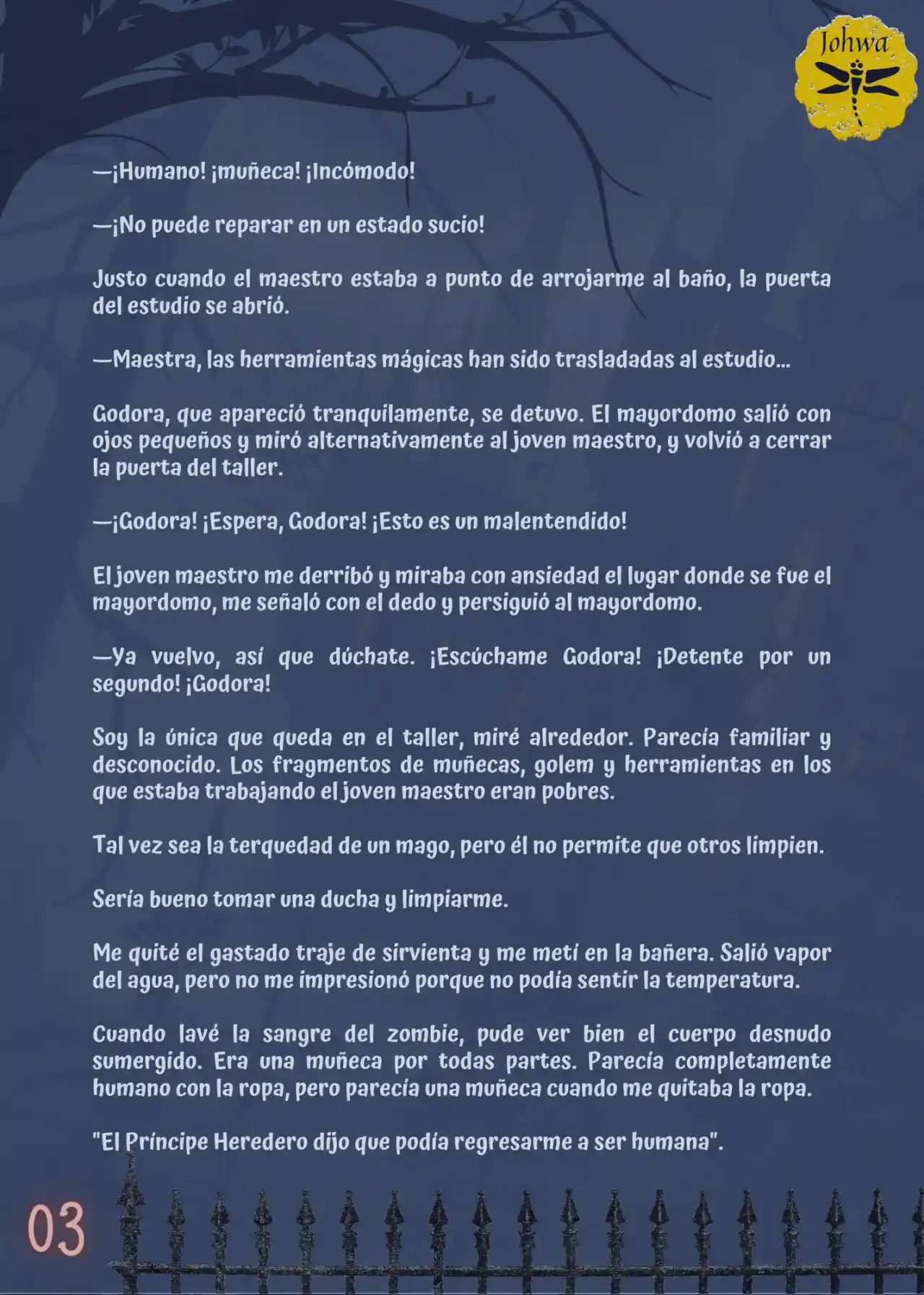 La Criada Del Mundo De Los Zombies Desea Convertise En Humana (Novela) - Capítulo 13 - Página 5 - LectorTMOo