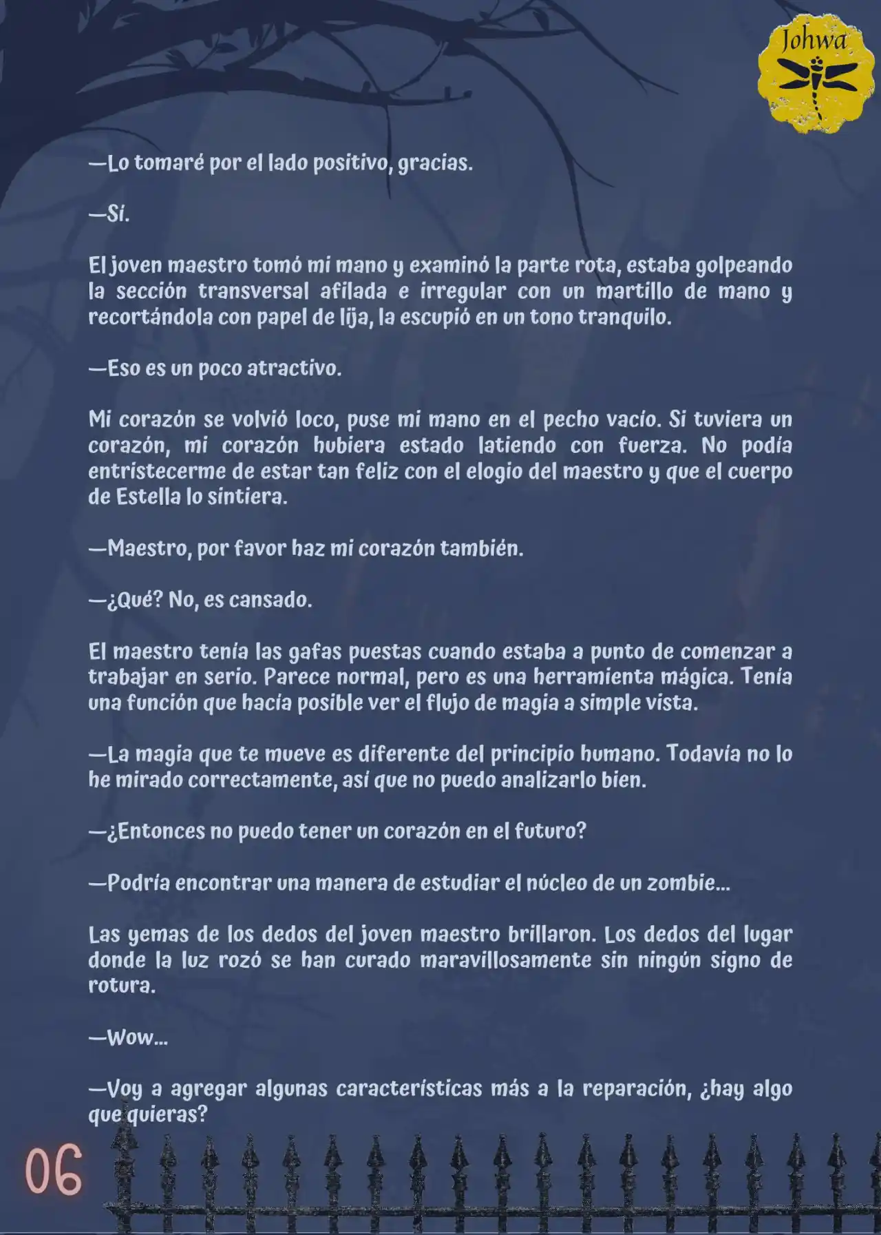 La Criada Del Mundo De Los Zombies Desea Convertise En Humana (Novela) - Capítulo 13 - Página 8 - LectorTMOo