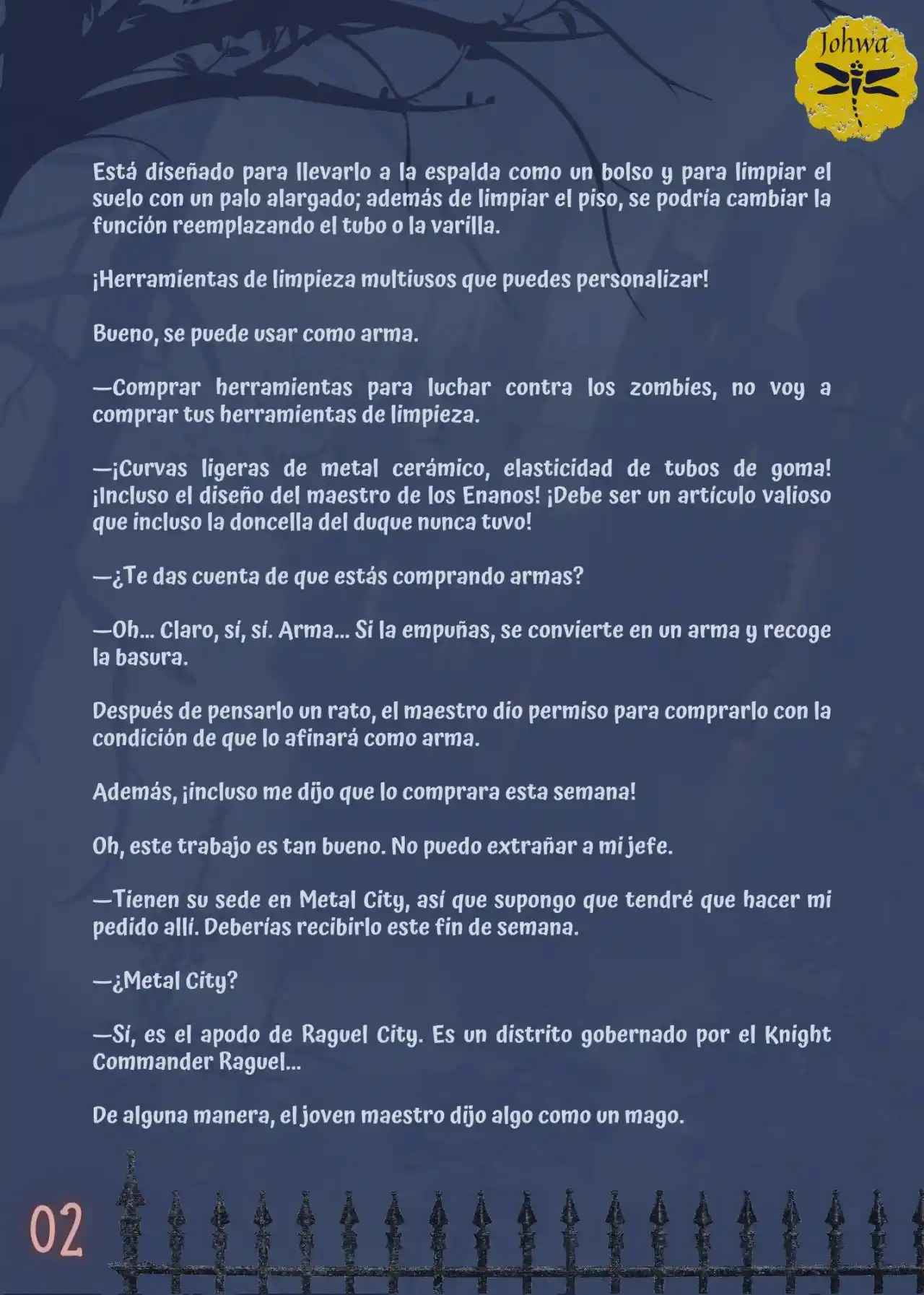 La Criada Del Mundo De Los Zombies Desea Convertise En Humana (Novela) - Capítulo 14 - Página 4 - LectorTMOo