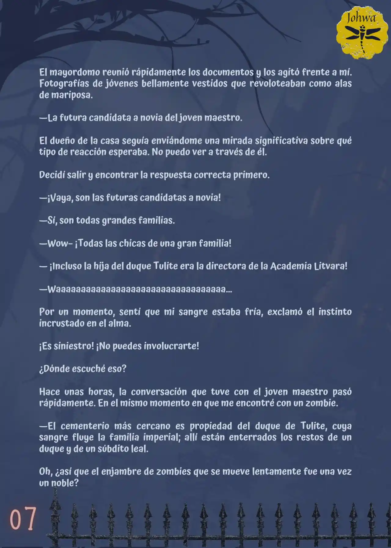 La Criada Del Mundo De Los Zombies Desea Convertise En Humana (Novela) - Capítulo 14 - Página 9 - LectorTMOo