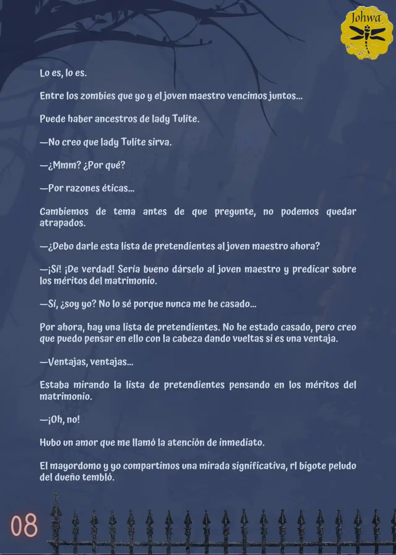 La Criada Del Mundo De Los Zombies Desea Convertise En Humana (Novela) - Capítulo 14 - Página 10 - LectorTMOo