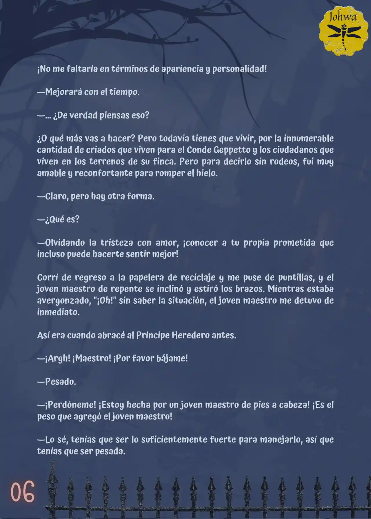La Criada Del Mundo De Los Zombies Desea Convertise En Humana (Novela) - Capítulo 15 - Página 8 - LectorTMOo