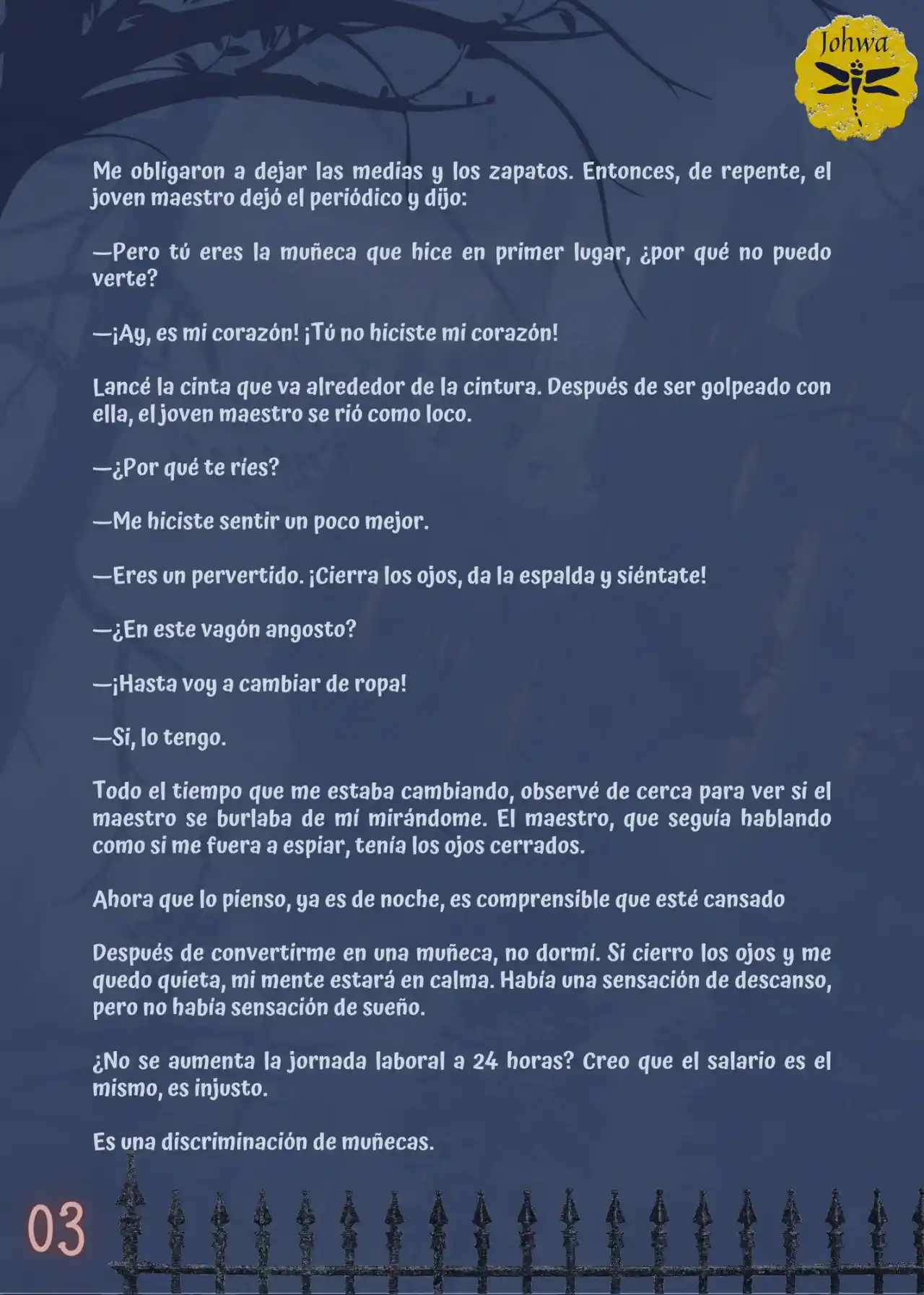 La Criada Del Mundo De Los Zombies Desea Convertise En Humana (Novela) - Capítulo 16 - Página 5 - LectorTMOo