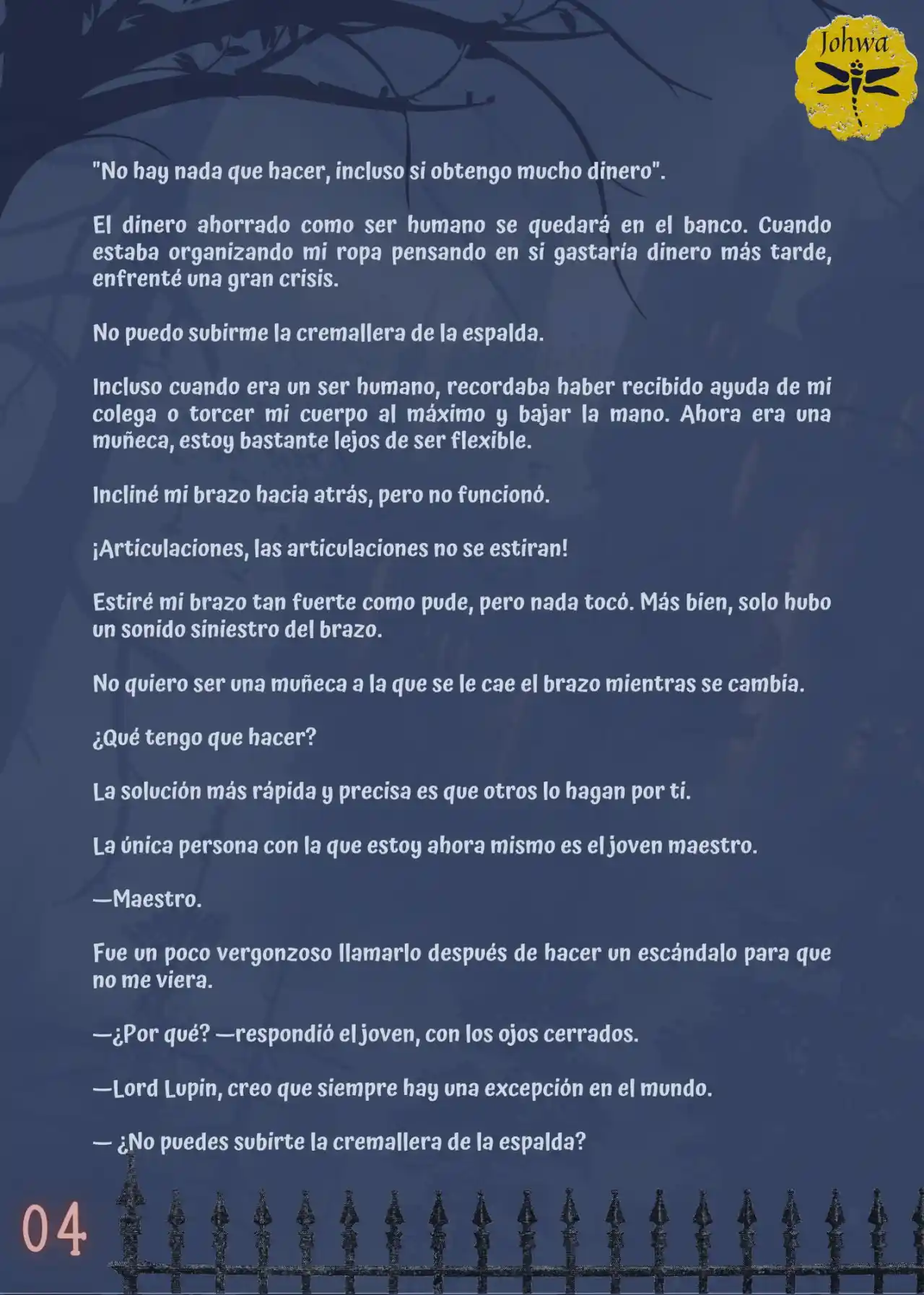 La Criada Del Mundo De Los Zombies Desea Convertise En Humana (Novela) - Capítulo 16 - Página 6 - LectorTMOo