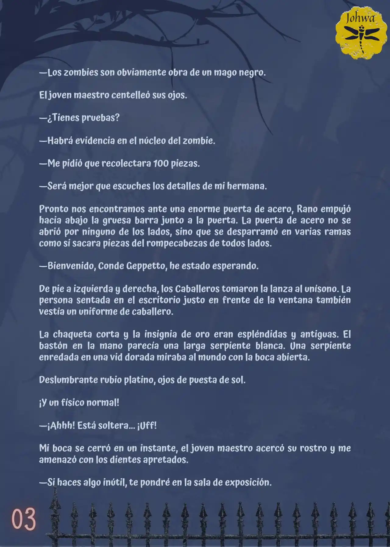 La Criada Del Mundo De Los Zombies Desea Convertise En Humana (Novela) - Capítulo 17 - Página 5 - LectorTMOo