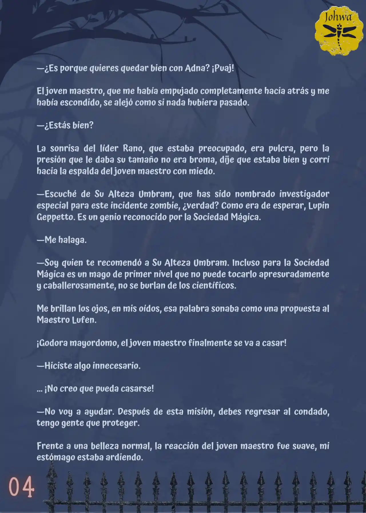 La Criada Del Mundo De Los Zombies Desea Convertise En Humana (Novela) - Capítulo 17 - Página 6 - LectorTMOo
