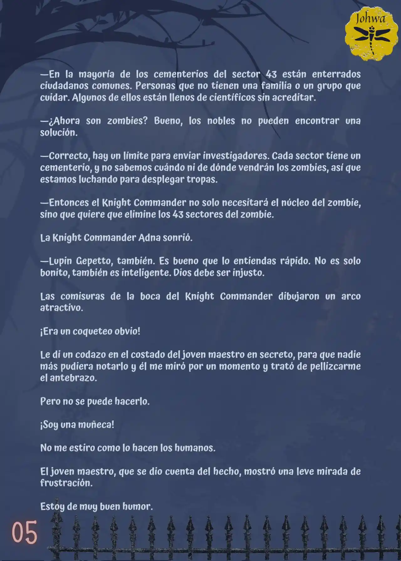 La Criada Del Mundo De Los Zombies Desea Convertise En Humana (Novela) - Capítulo 17 - Página 7 - LectorTMOo