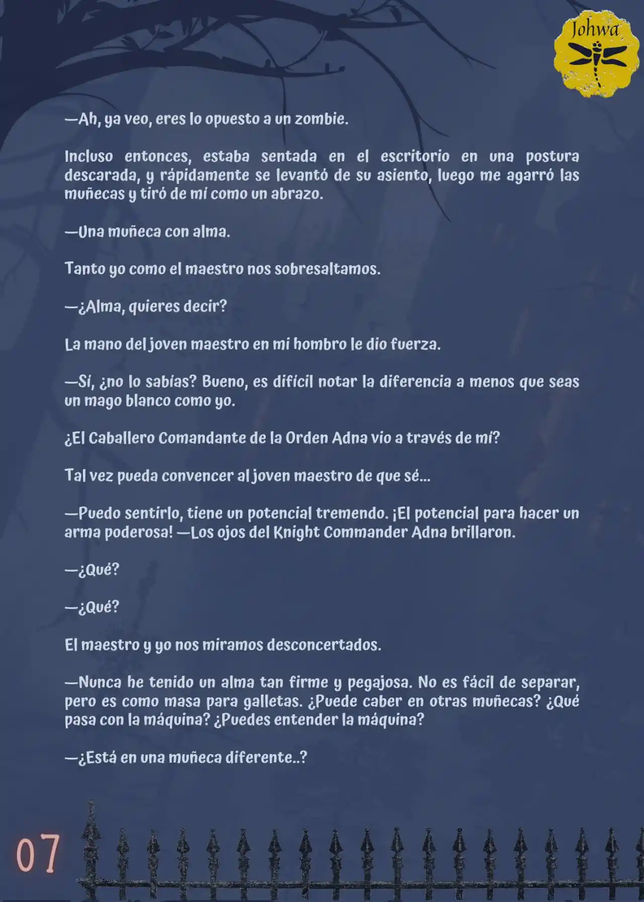 La Criada Del Mundo De Los Zombies Desea Convertise En Humana (Novela) - Capítulo 17 - Página 9 - LectorTMOo
