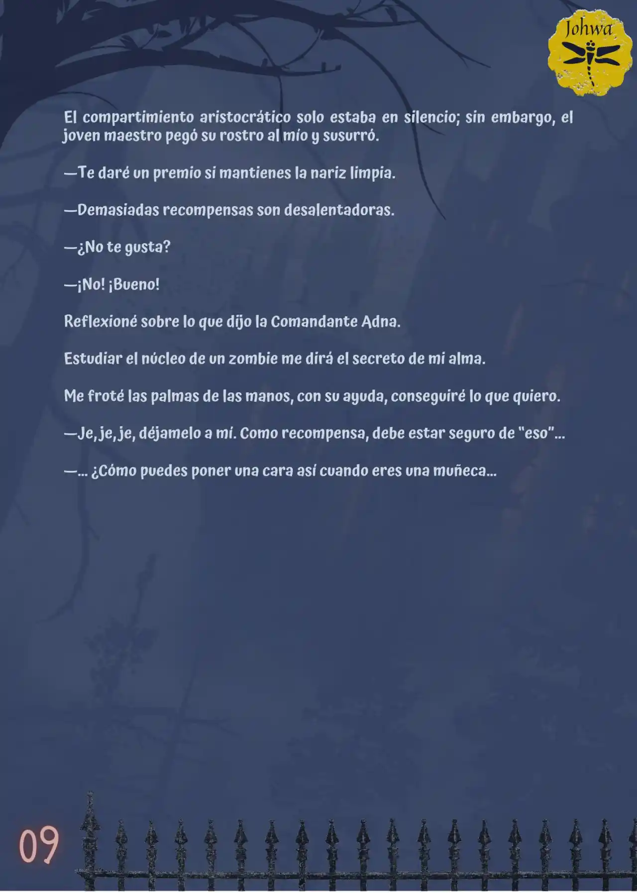 La Criada Del Mundo De Los Zombies Desea Convertise En Humana (Novela) - Capítulo 17 - Página 11 - LectorTMOo
