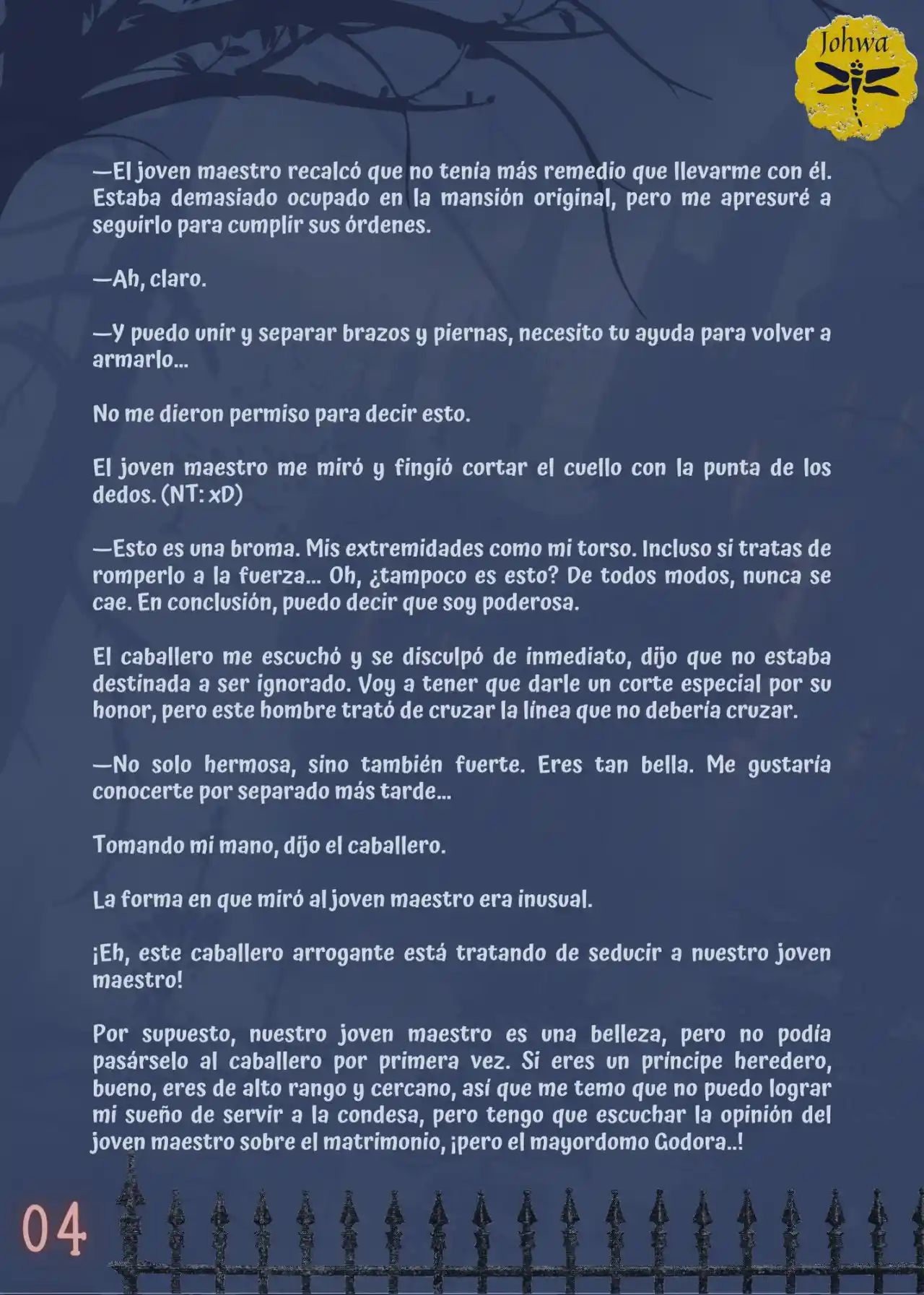 La Criada Del Mundo De Los Zombies Desea Convertise En Humana (Novela) - Capítulo 18 - Página 6 - LectorTMOo
