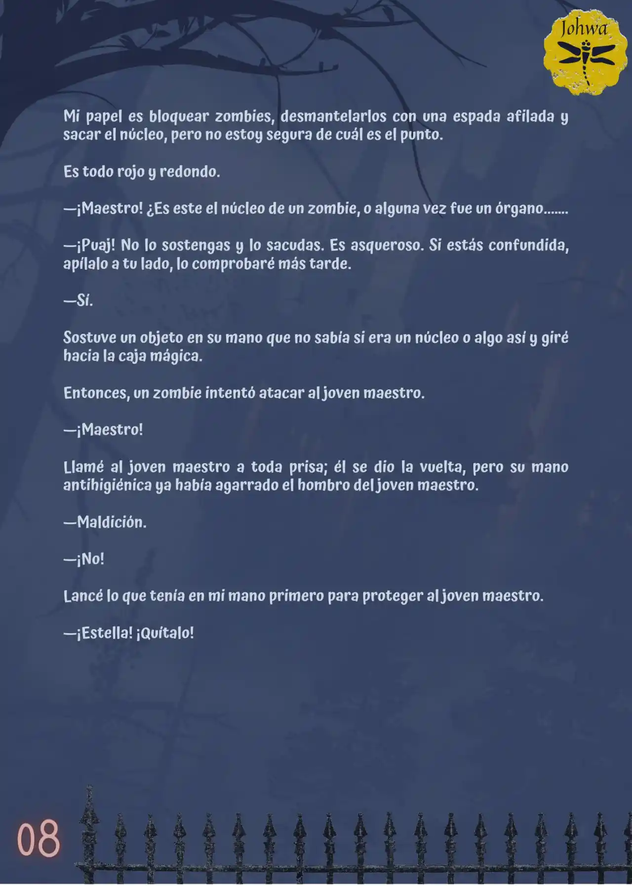 La Criada Del Mundo De Los Zombies Desea Convertise En Humana (Novela) - Capítulo 18 - Página 10 - LectorTMOo