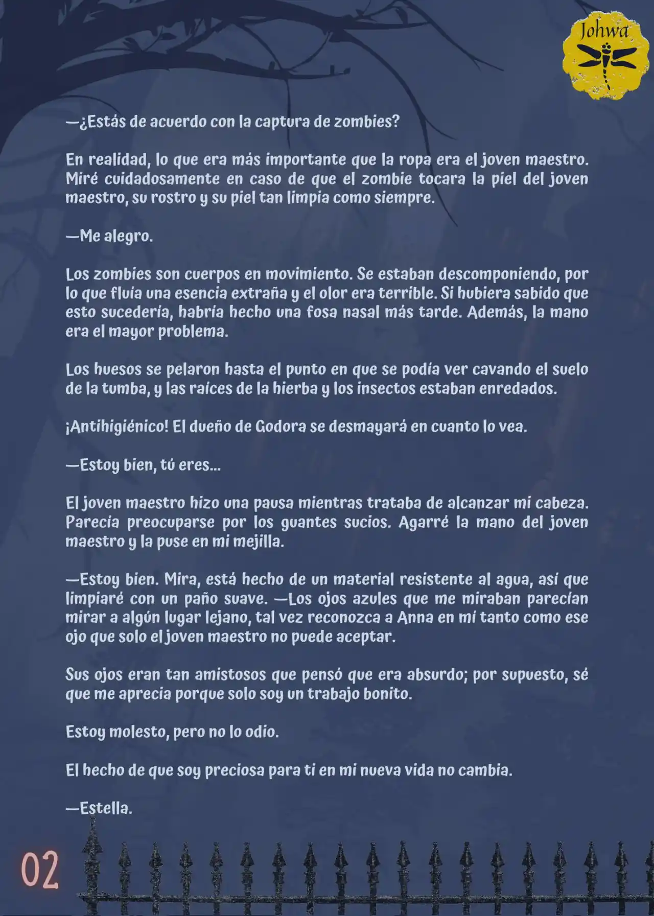 La Criada Del Mundo De Los Zombies Desea Convertise En Humana (Novela) - Capítulo 19 - Página 4 - LectorTMOo