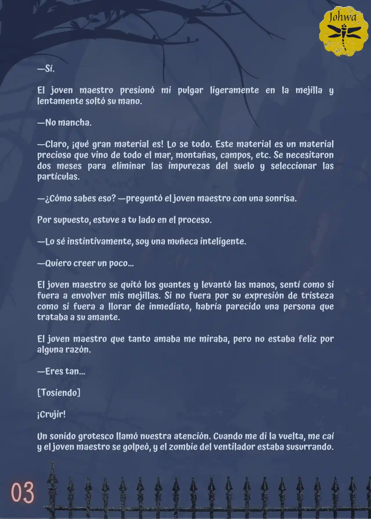 La Criada Del Mundo De Los Zombies Desea Convertise En Humana (Novela) - Capítulo 19 - Página 5 - LectorTMOo