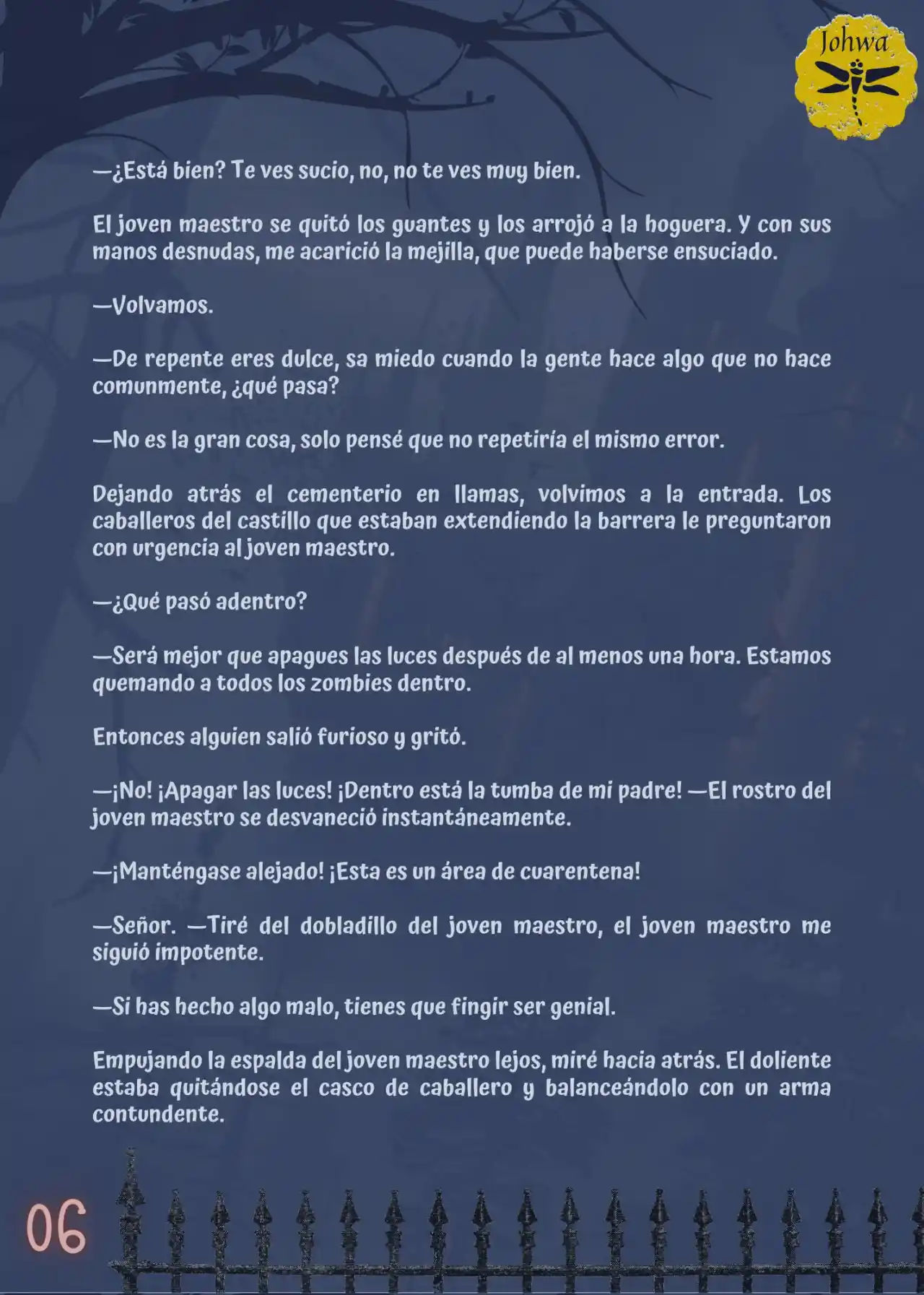 La Criada Del Mundo De Los Zombies Desea Convertise En Humana (Novela) - Capítulo 19 - Página 8 - LectorTMOo