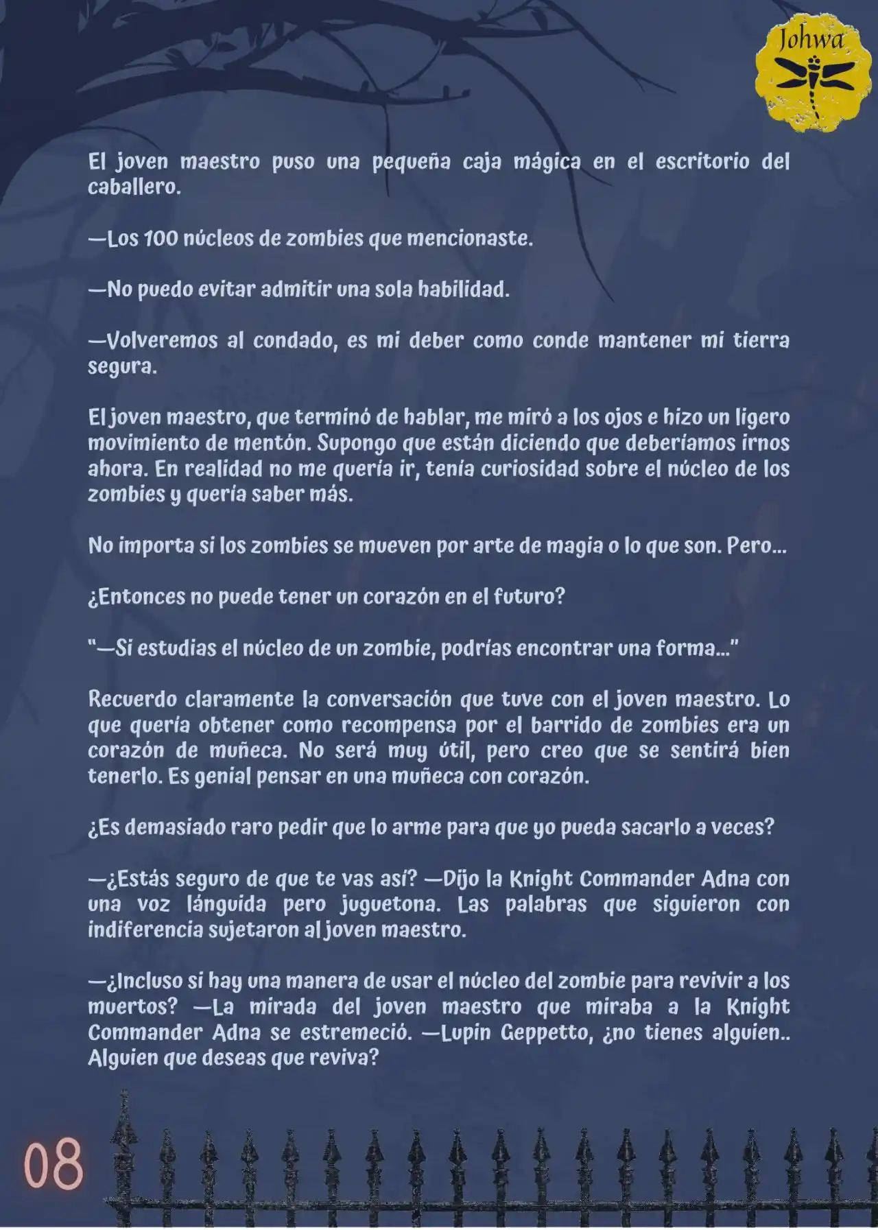 La Criada Del Mundo De Los Zombies Desea Convertise En Humana (Novela) - Capítulo 19 - Página 10 - LectorTMOo