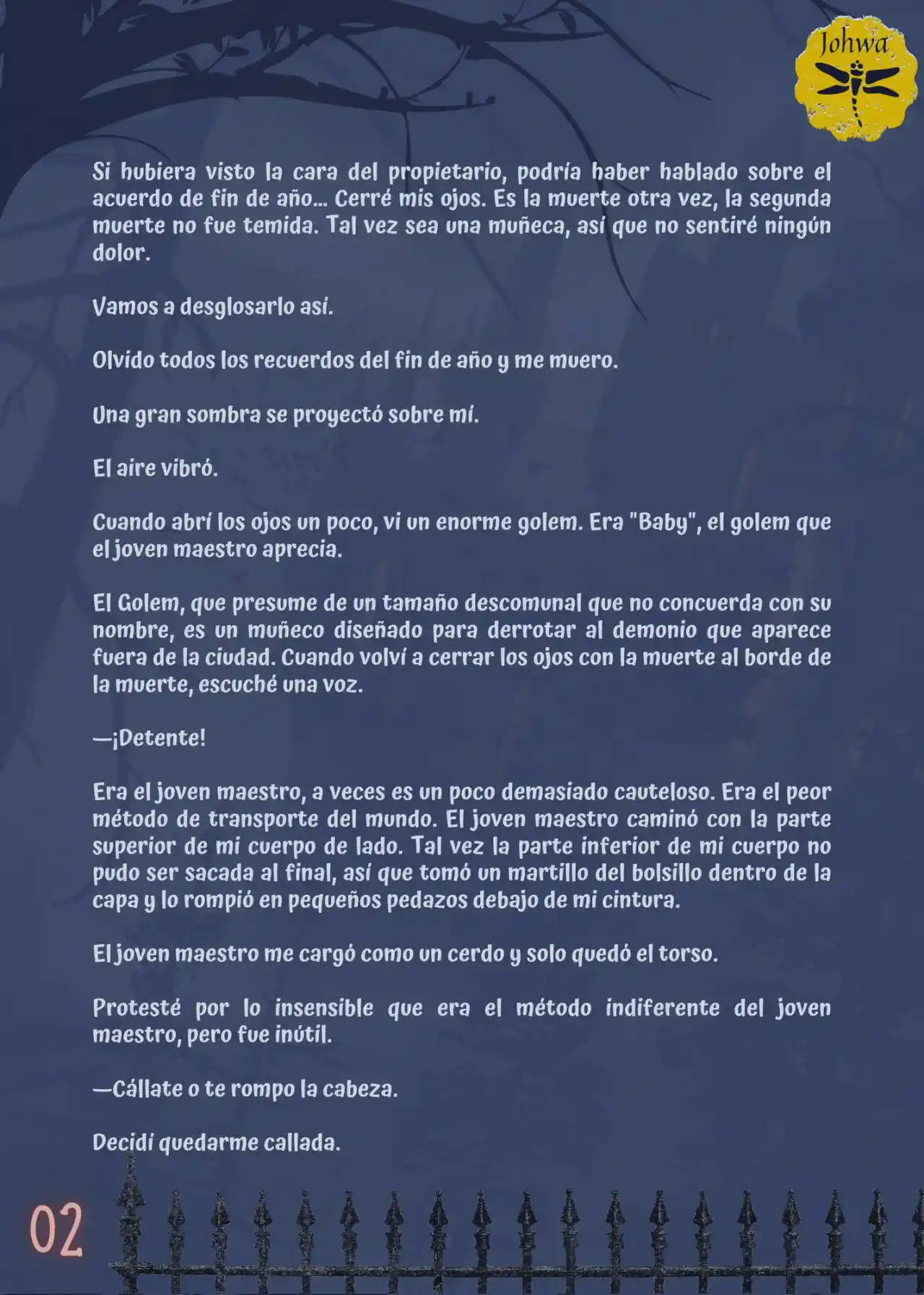 La Criada Del Mundo De Los Zombies Desea Convertise En Humana (Novela) - Capítulo 2 - Página 4 - LectorTMOo