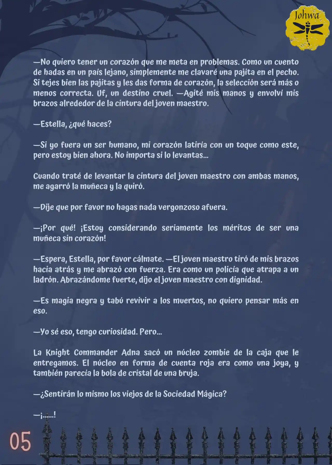 La Criada Del Mundo De Los Zombies Desea Convertise En Humana (Novela) - Capítulo 20 - Página 7 - LectorTMOo